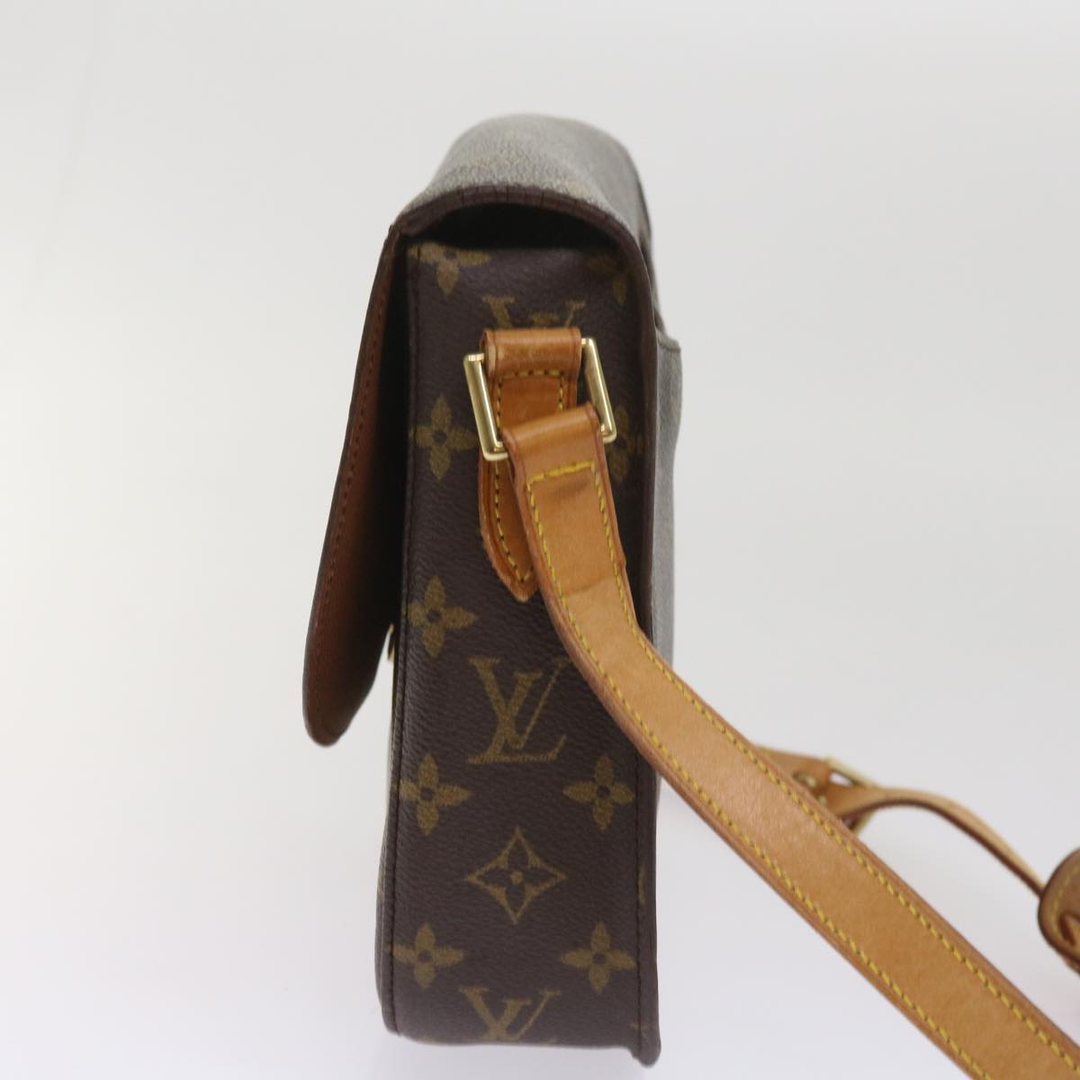 LOUIS VUITTON Monogram Saint Cloud GM Shoulder Bag M51242 LV Auth ep3152