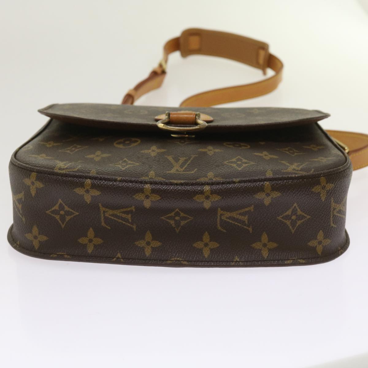 LOUIS VUITTON Monogram Saint Cloud GM Shoulder Bag M51242 LV Auth ep3152