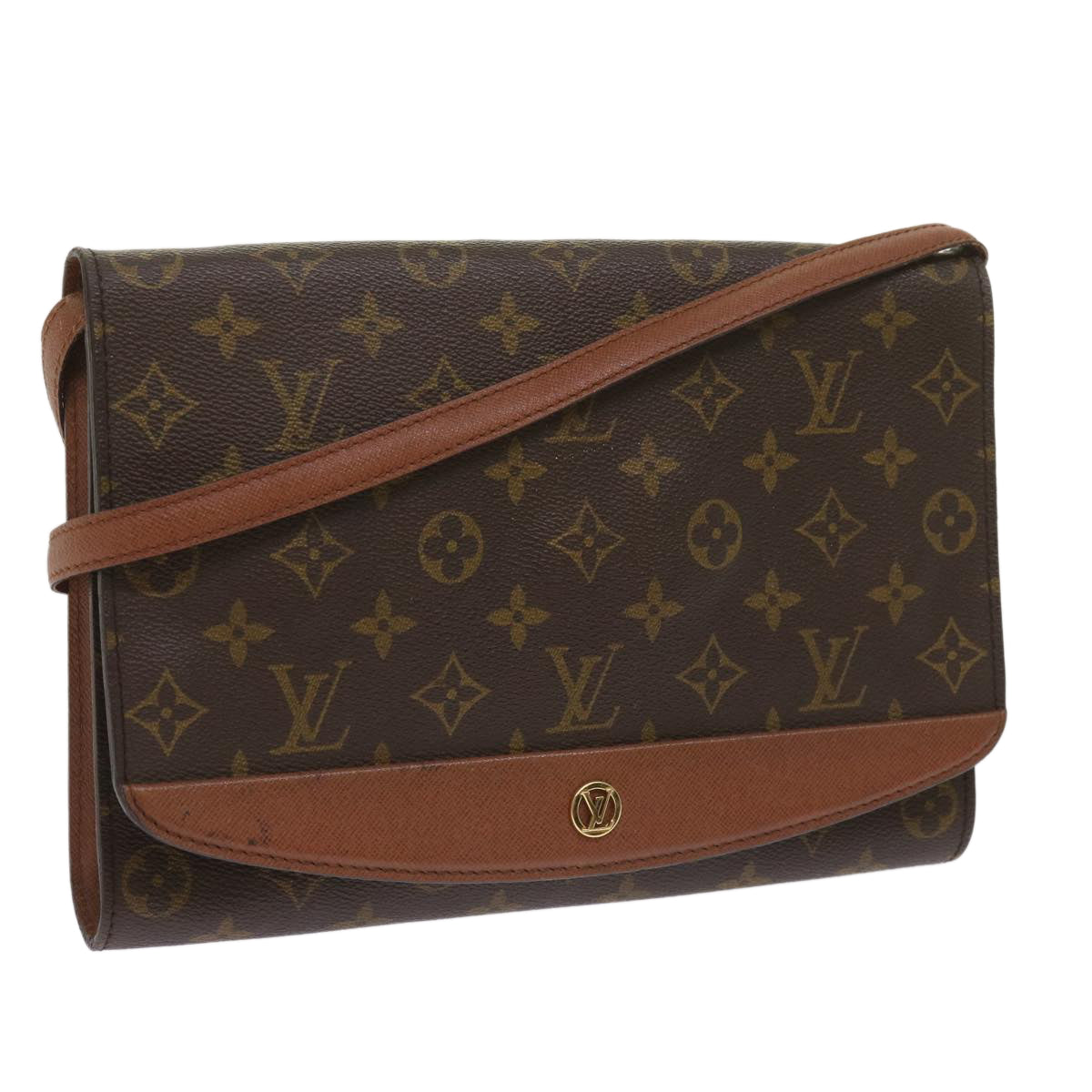 LOUIS VUITTON Monogram Bordeaux 27 Shoulder Bag M51797 LV Auth ep3159