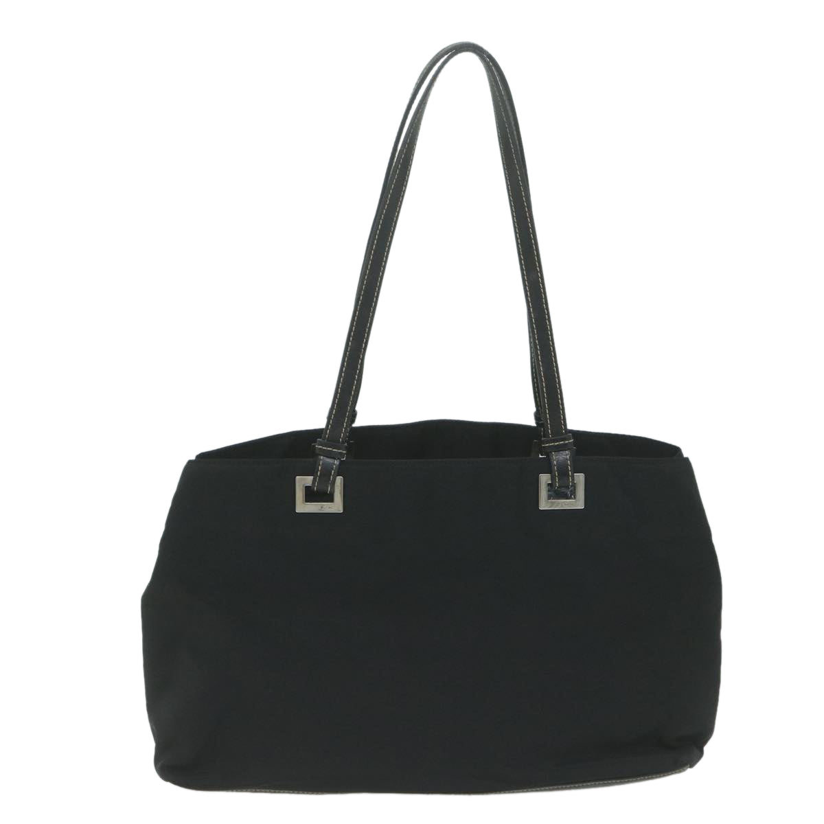 PRADA Hand Bag Nylon Black Auth ep3194