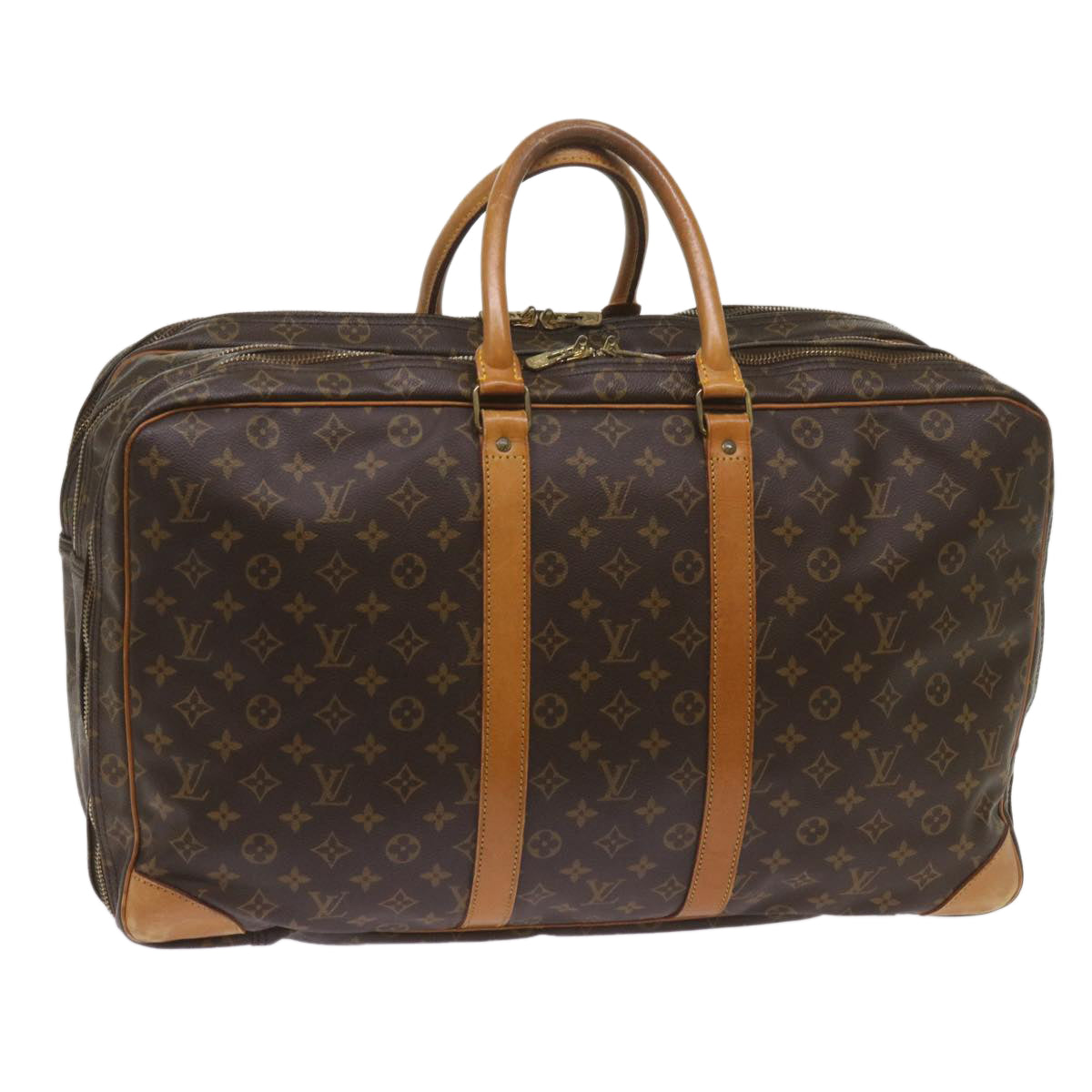 LOUIS VUITTON Monogram Sac Trois Posh 50 Boston Bag M41376 LV Auth ep3202