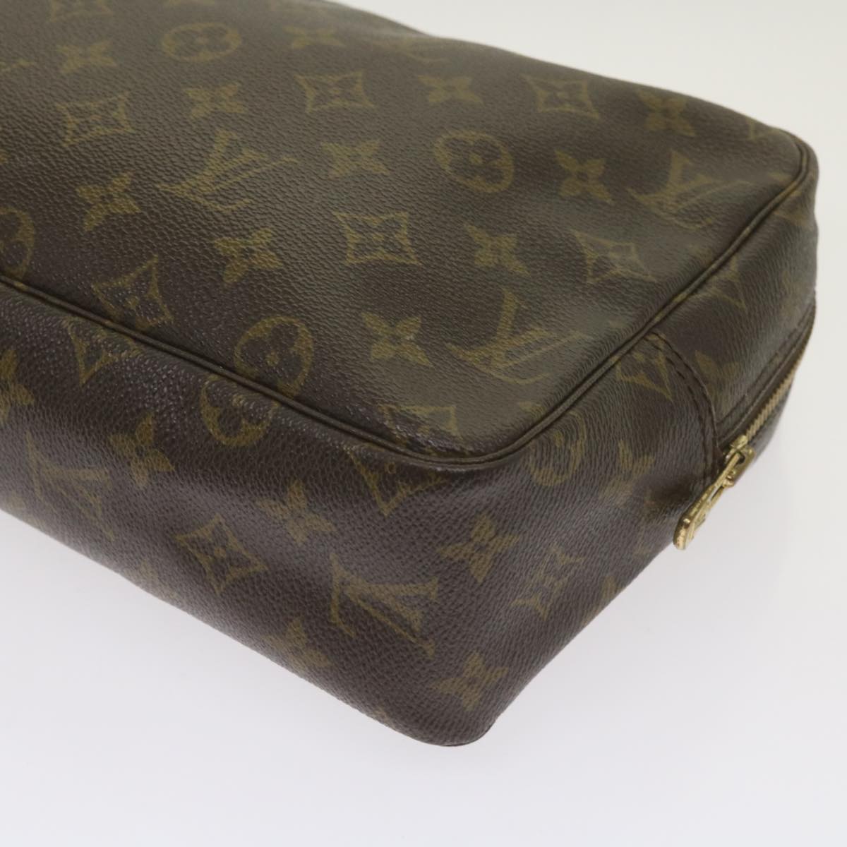 LOUIS VUITTON Monogram Trousse Toilette 28 Clutch Bag M47522 LV Auth ep3253