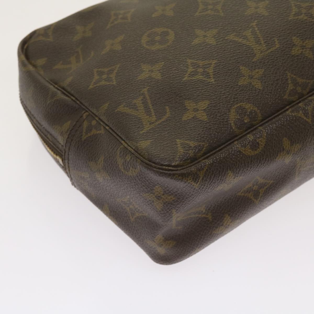 LOUIS VUITTON Monogram Trousse Toilette 28 Clutch Bag M47522 LV Auth ep3253