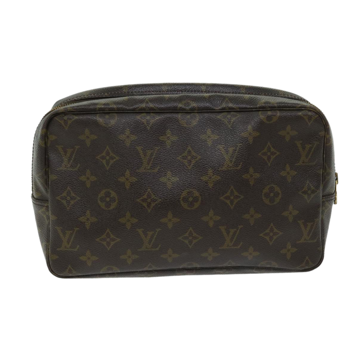 LOUIS VUITTON Monogram Trousse Toilette 28 Clutch Bag M47522 LV Auth ep3253