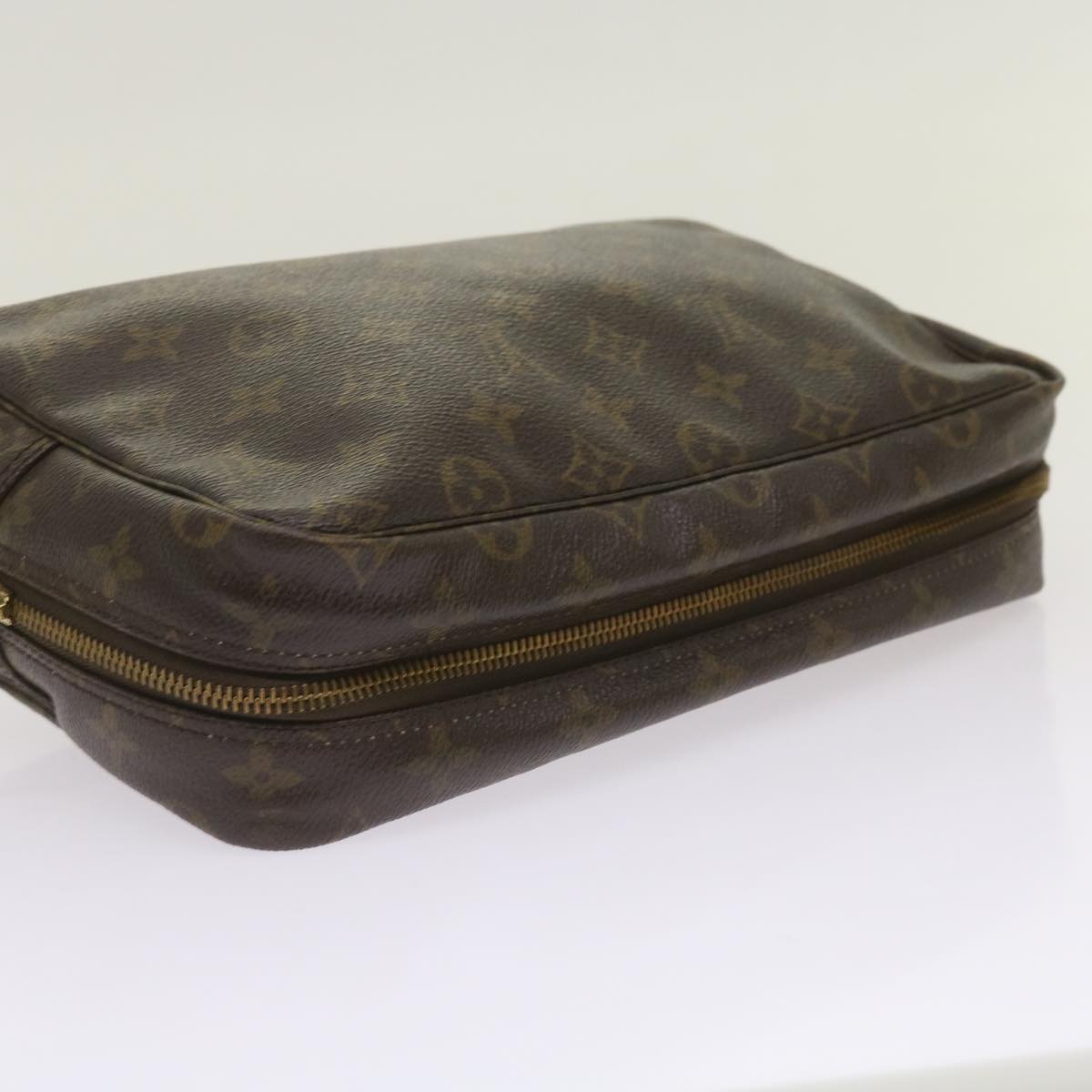 LOUIS VUITTON Monogram Trousse Toilette 28 Clutch Bag M47522 LV Auth ep3253