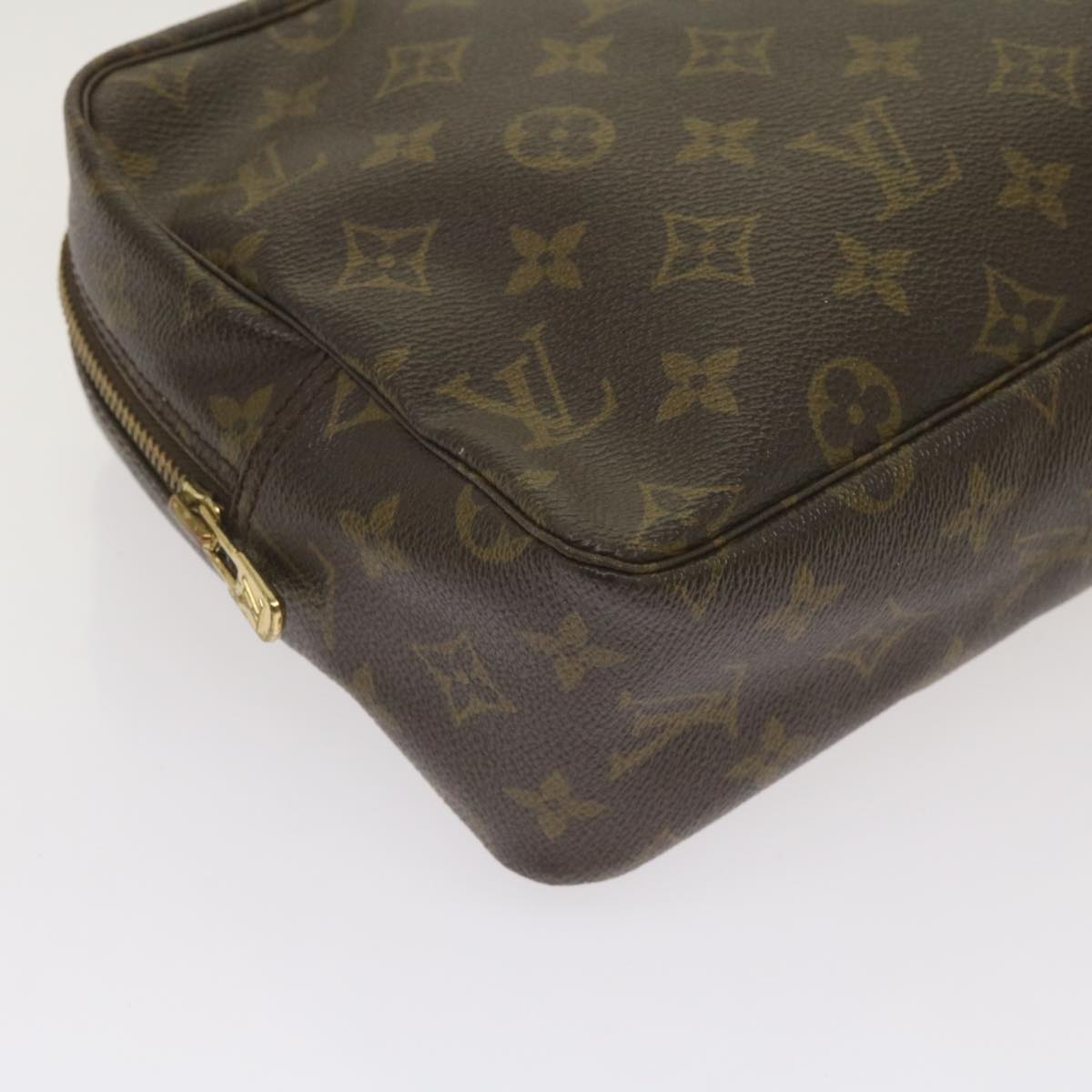 LOUIS VUITTON Monogram Trousse Toilette 28 Clutch Bag M47522 LV Auth ep3253