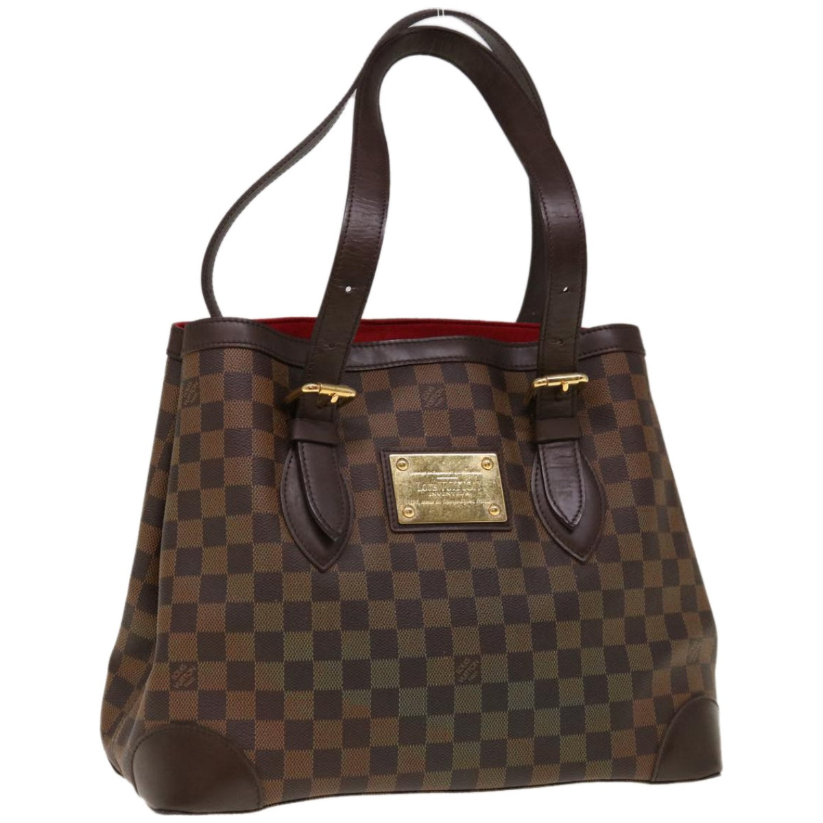 LOUIS VUITTON Damier Ebene Hampstead GM Tote Bag N51203 LV Auth ep3255