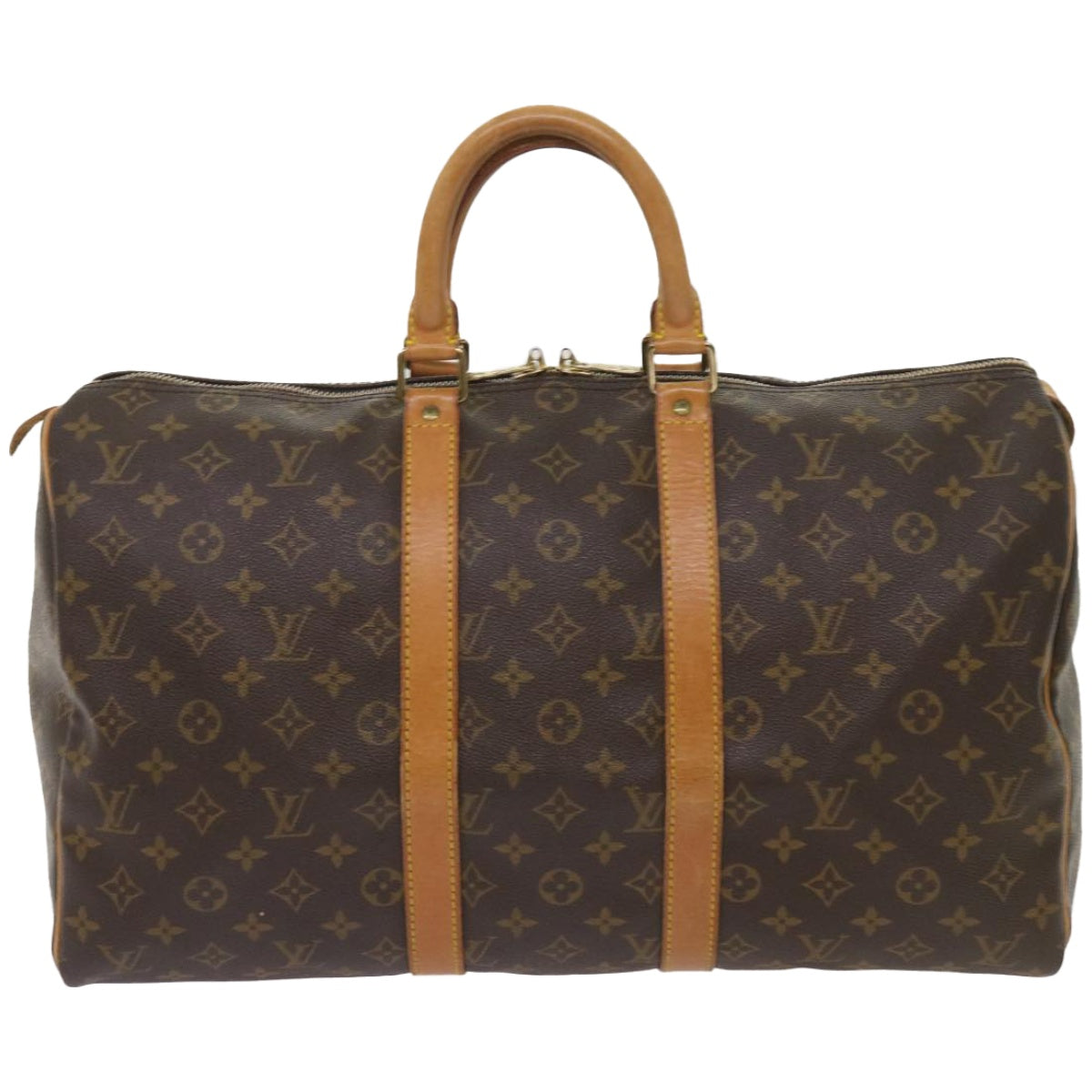 LOUIS VUITTON Monogram Keepall 45 Boston Bag M41428 LV Auth ep3256