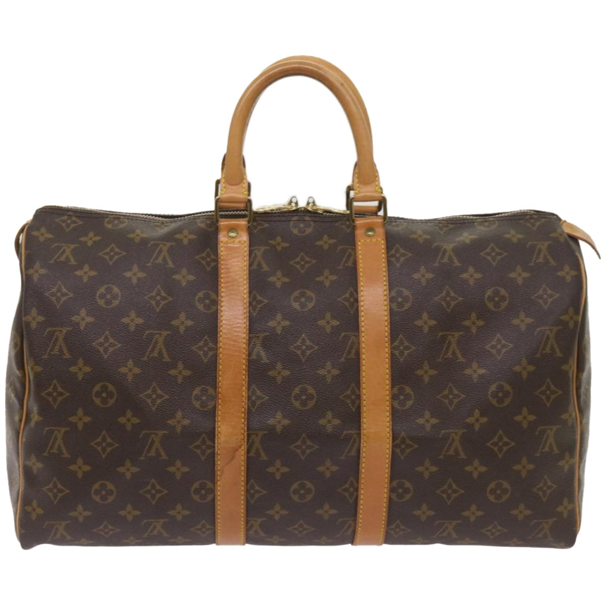 LOUIS VUITTON Monogram Keepall 45 Boston Bag M41428 LV Auth ep3256