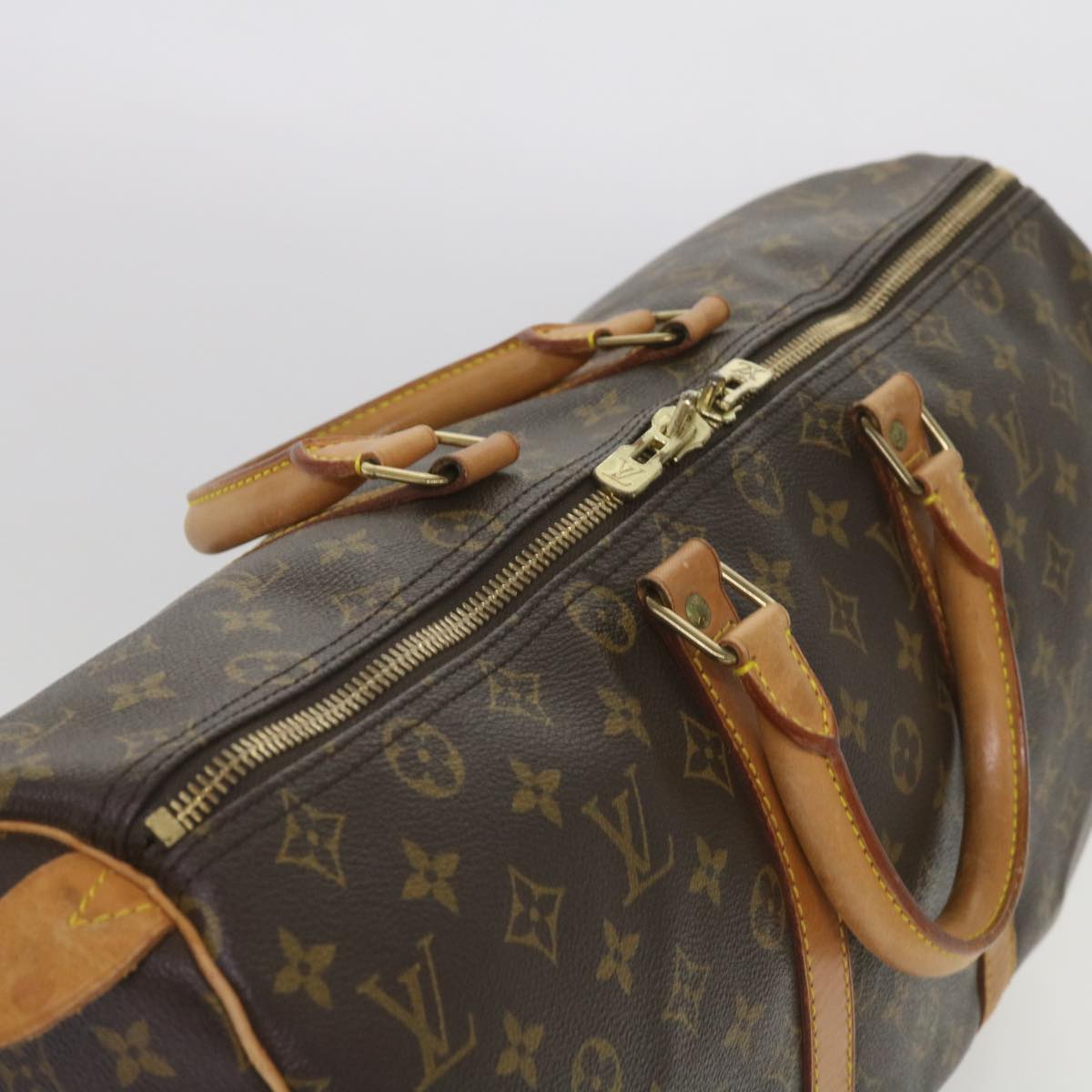 LOUIS VUITTON Monogram Keepall 45 Boston Bag M41428 LV Auth ep3256