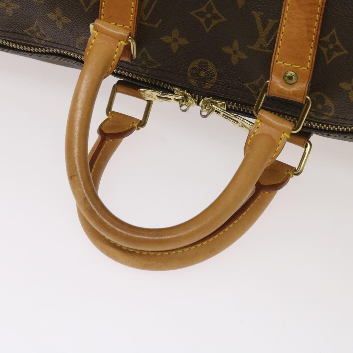 LOUIS VUITTON Monogram Keepall 45 Boston Bag M41428 LV Auth ep3256