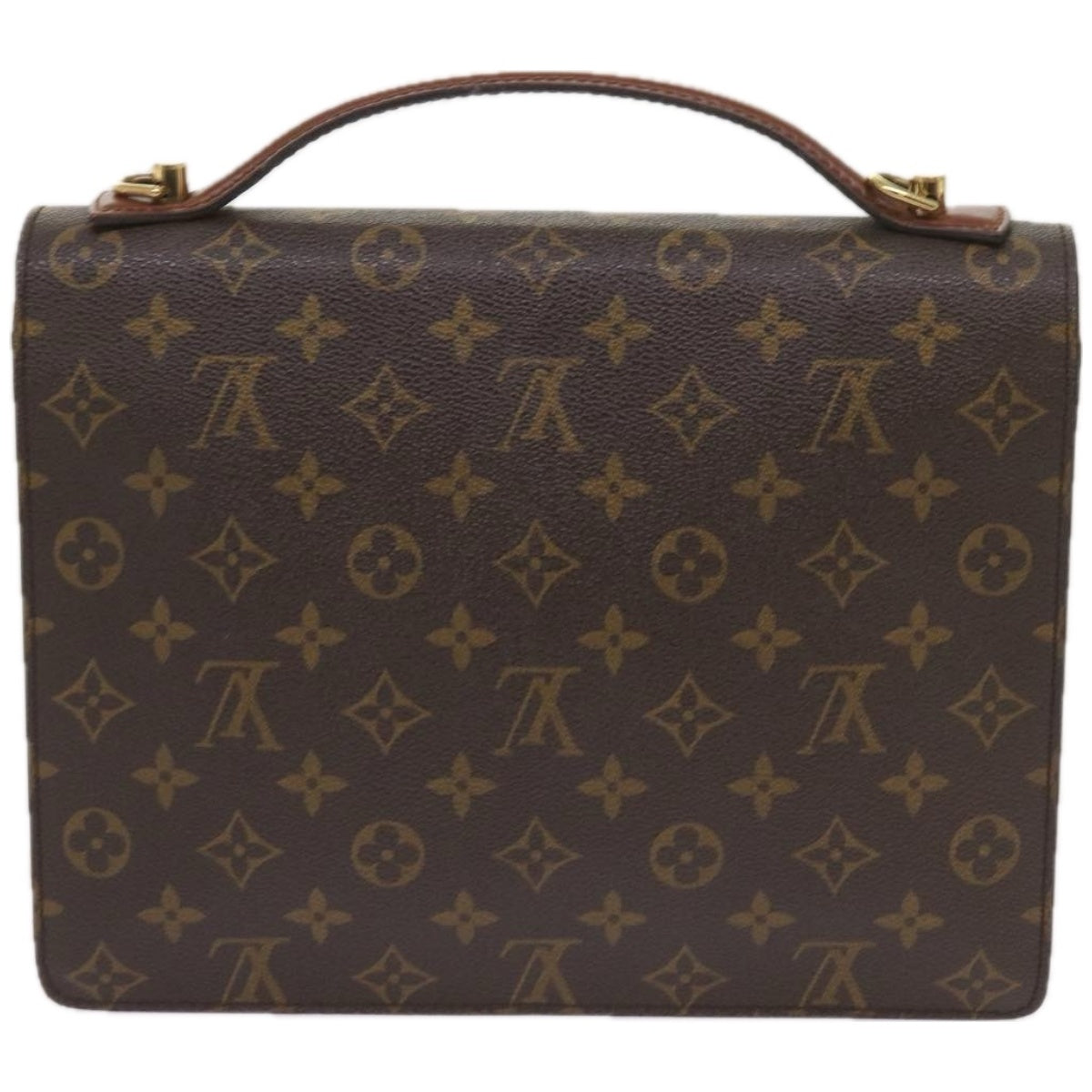 LOUIS VUITTON Monogram Monceau 28 Hand Bag 2way M51185 LV Auth ep3264