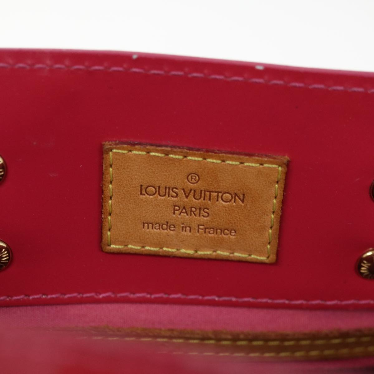 LOUIS VUITTON Monogram Vernis Reade PM Hand Bag Pink Fuchsia M91221 Auth ep3269