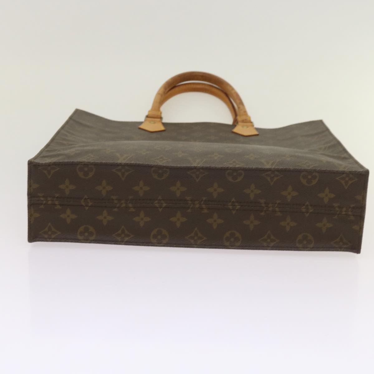 LOUIS VUITTON Monogram Sac Plat Hand Bag M51140 LV Auth ep3277