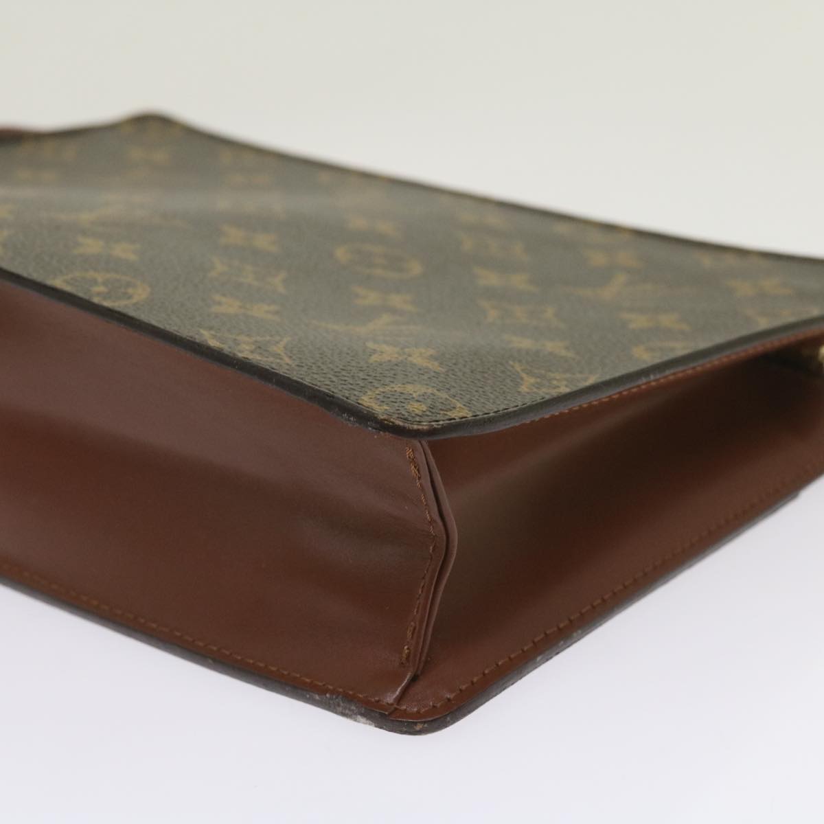 LOUIS VUITTON Monogram Pochette Homme Clutch Bag M51795 LV Auth ep3305