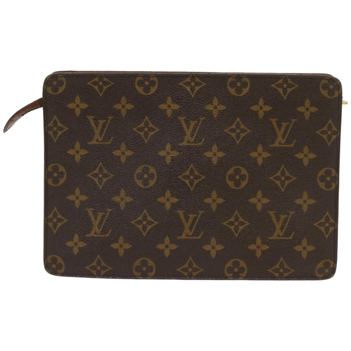 LOUIS VUITTON Monogram Pochette Homme Clutch Bag M51795 LV Auth ep3305