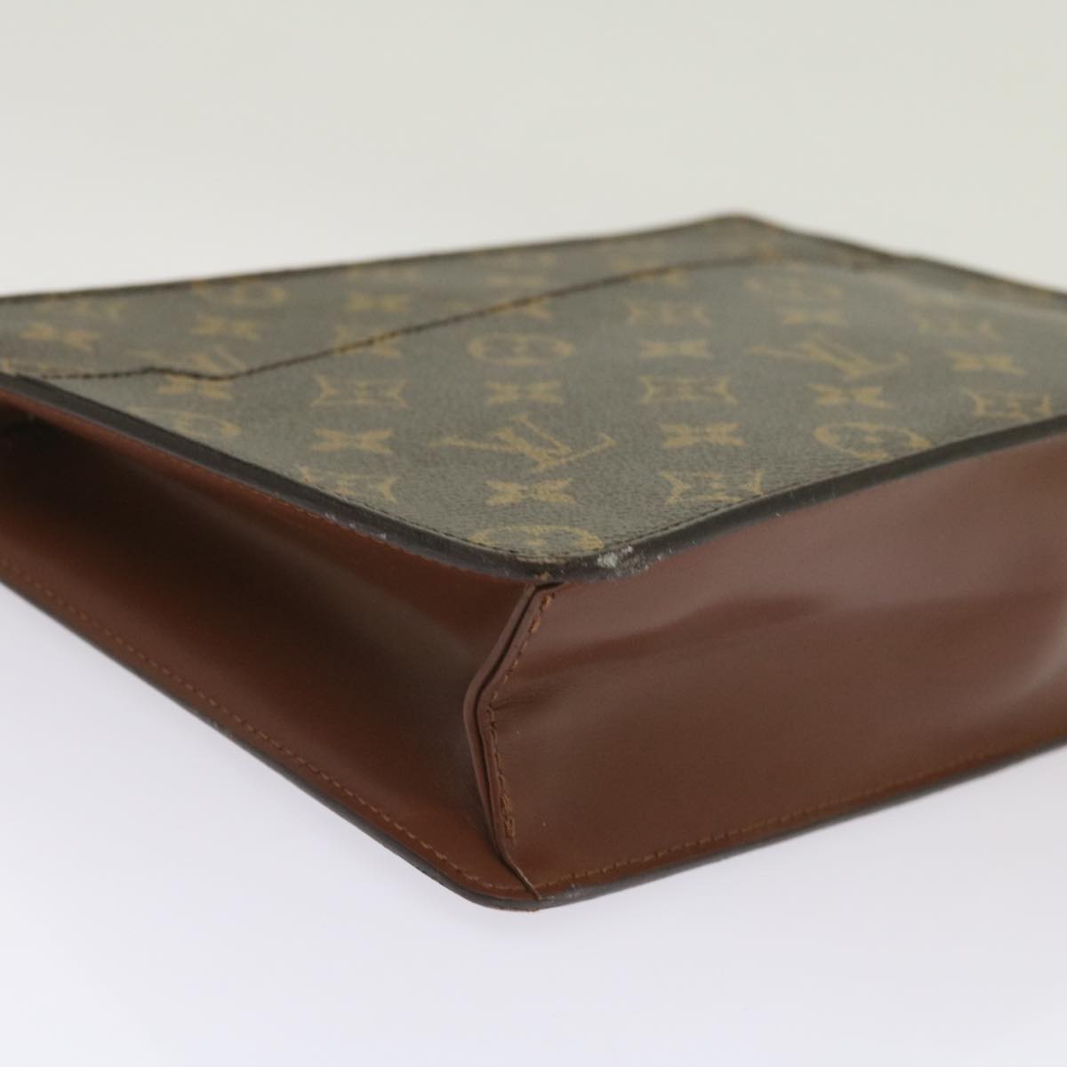 LOUIS VUITTON Monogram Pochette Homme Clutch Bag M51795 LV Auth ep3305