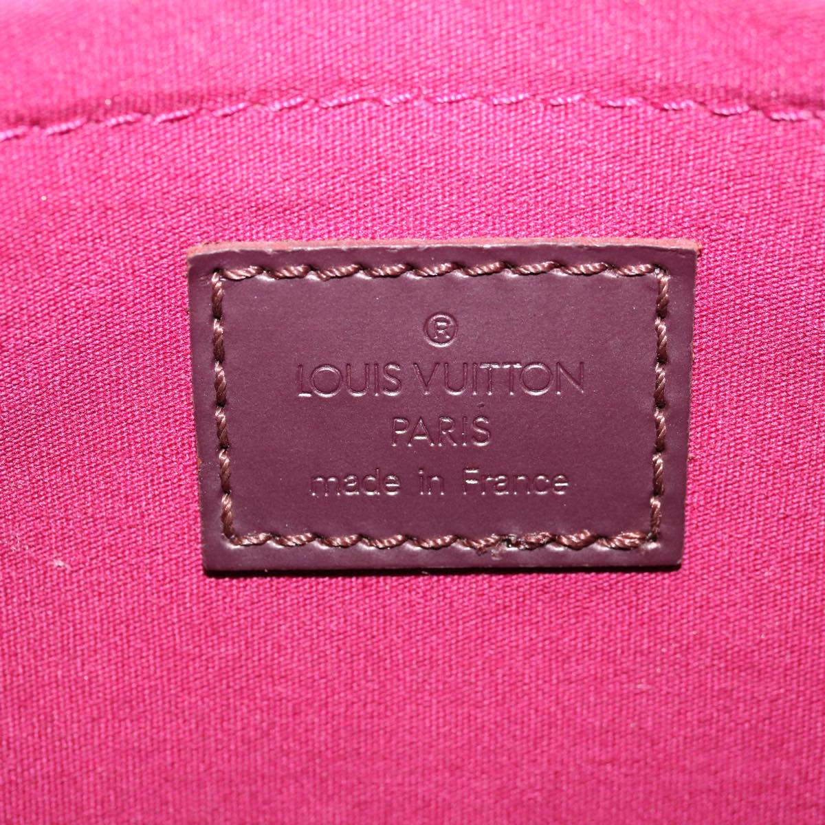 LOUIS VUITTON Monogram Mat Shelton Hand Bag Viole M55172 LV Auth ep3306