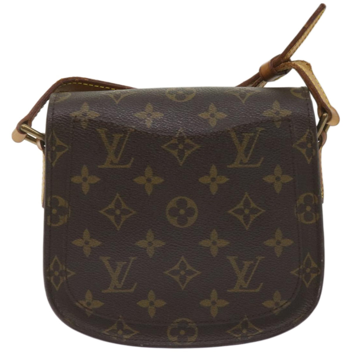 LOUIS VUITTON Monogram Saint Cloud PM Shoulder Bag M51244 LV Auth ep3326