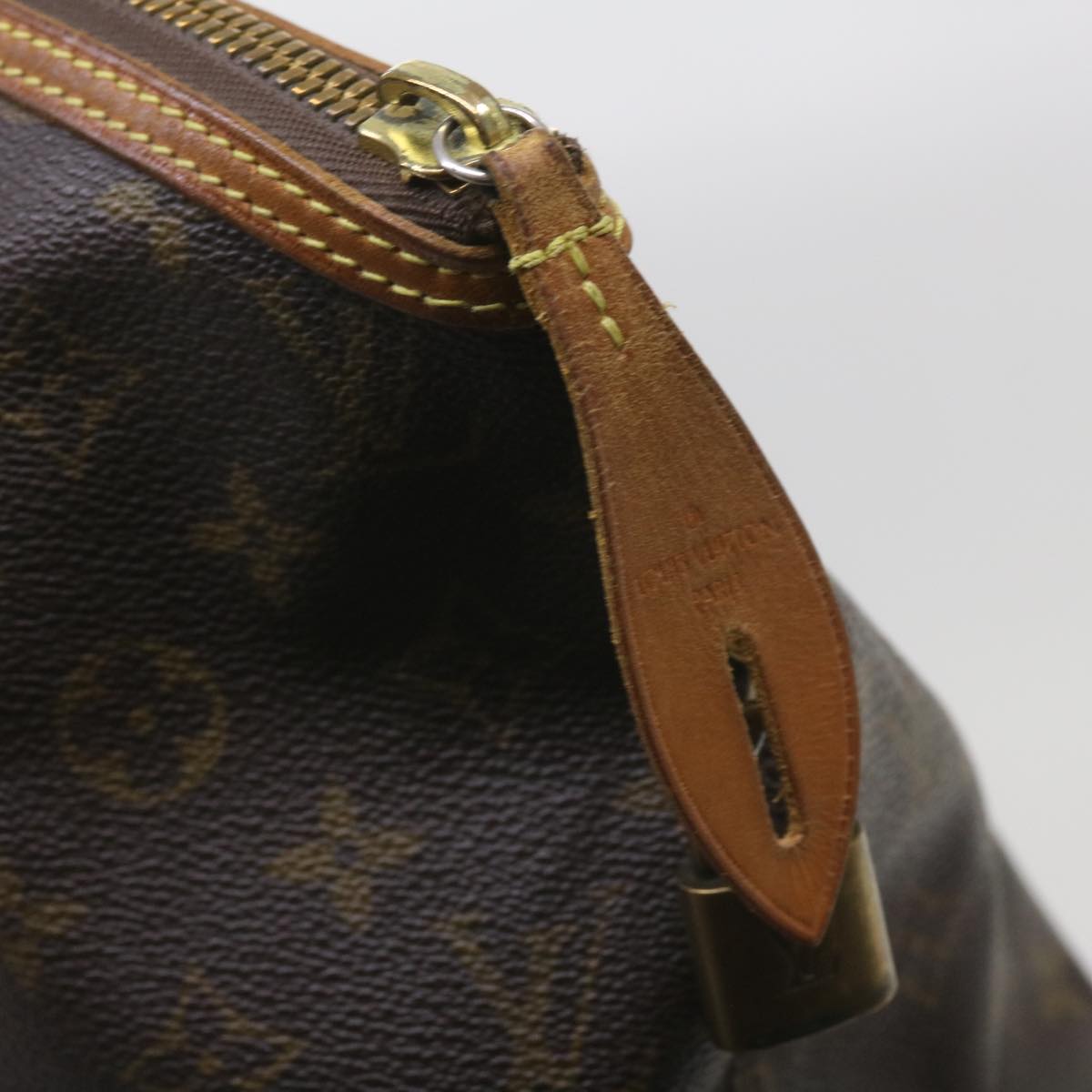 LOUIS VUITTON Monogram Lockit Horizontal Hand Bag M40104 LV Auth ep3328