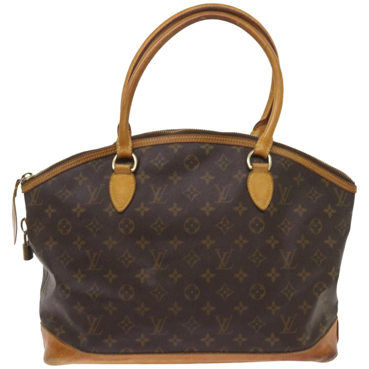 LOUIS VUITTON Monogram Lockit Horizontal Hand Bag M40104 LV Auth ep3328