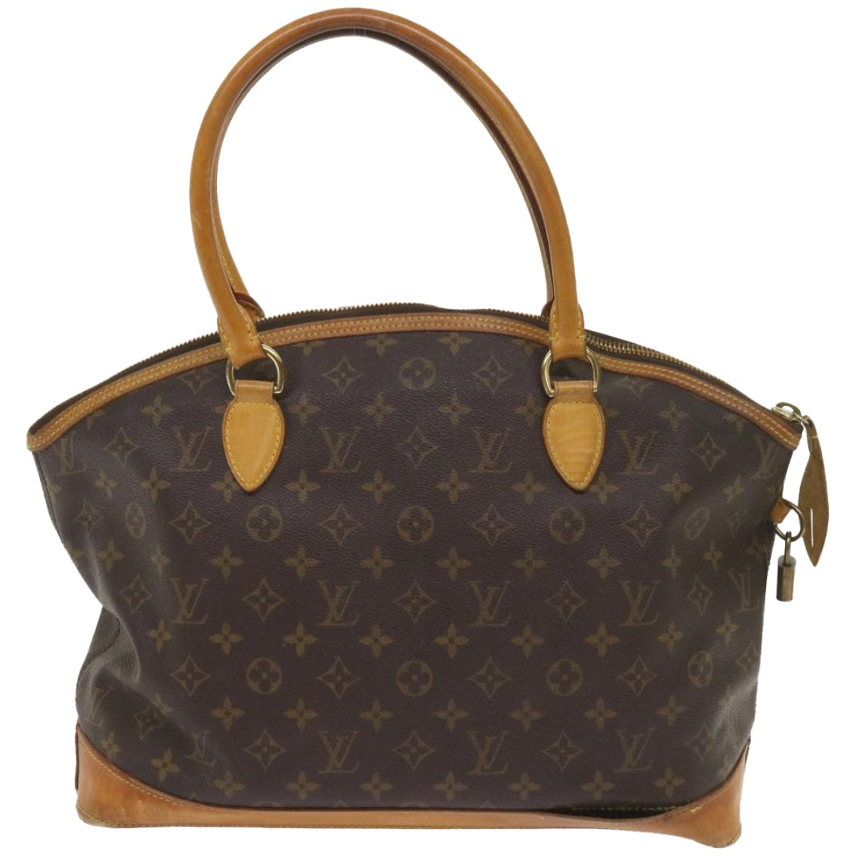 LOUIS VUITTON Monogram Lockit Horizontal Hand Bag M40104 LV Auth ep3328