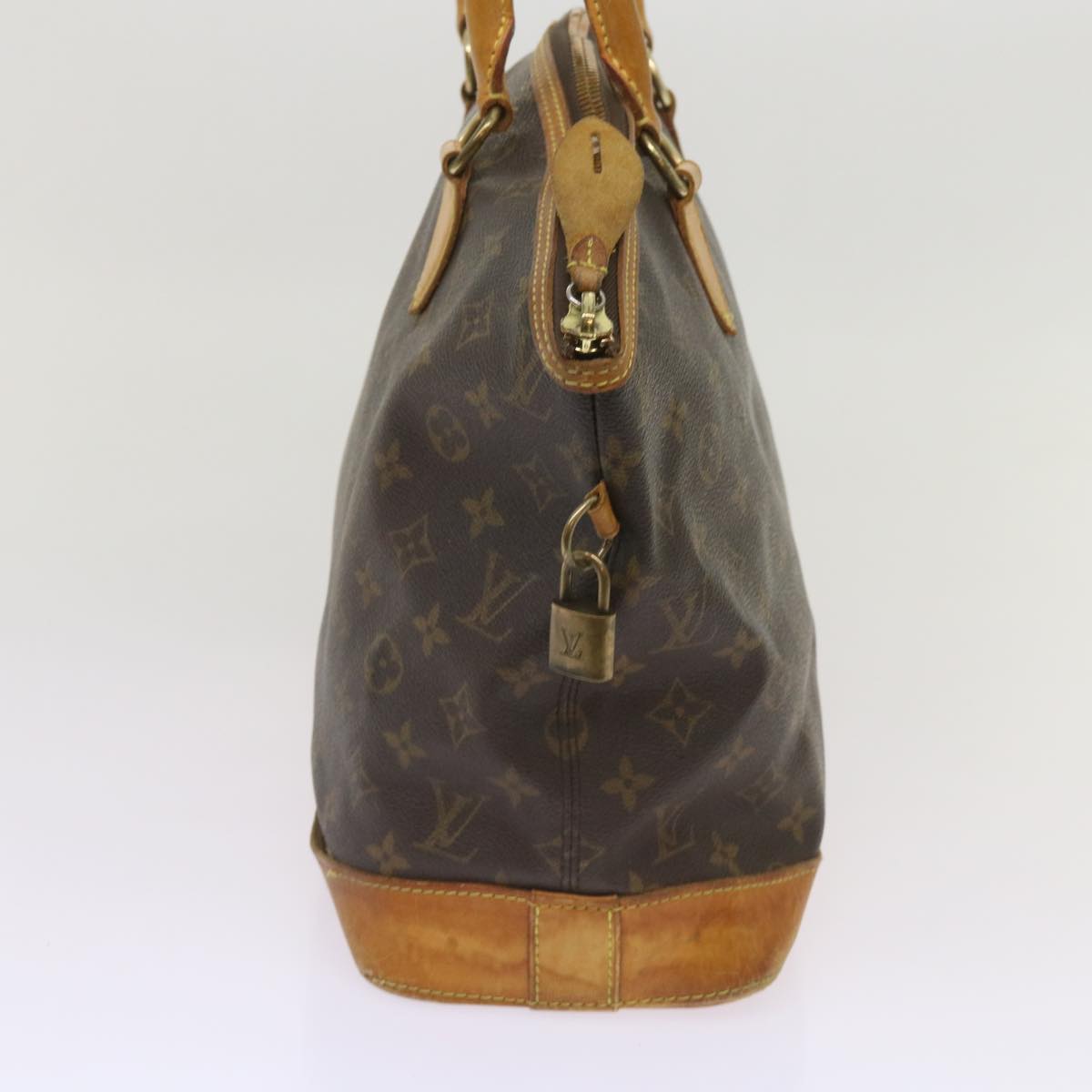 LOUIS VUITTON Monogram Lockit Horizontal Hand Bag M40104 LV Auth ep3328