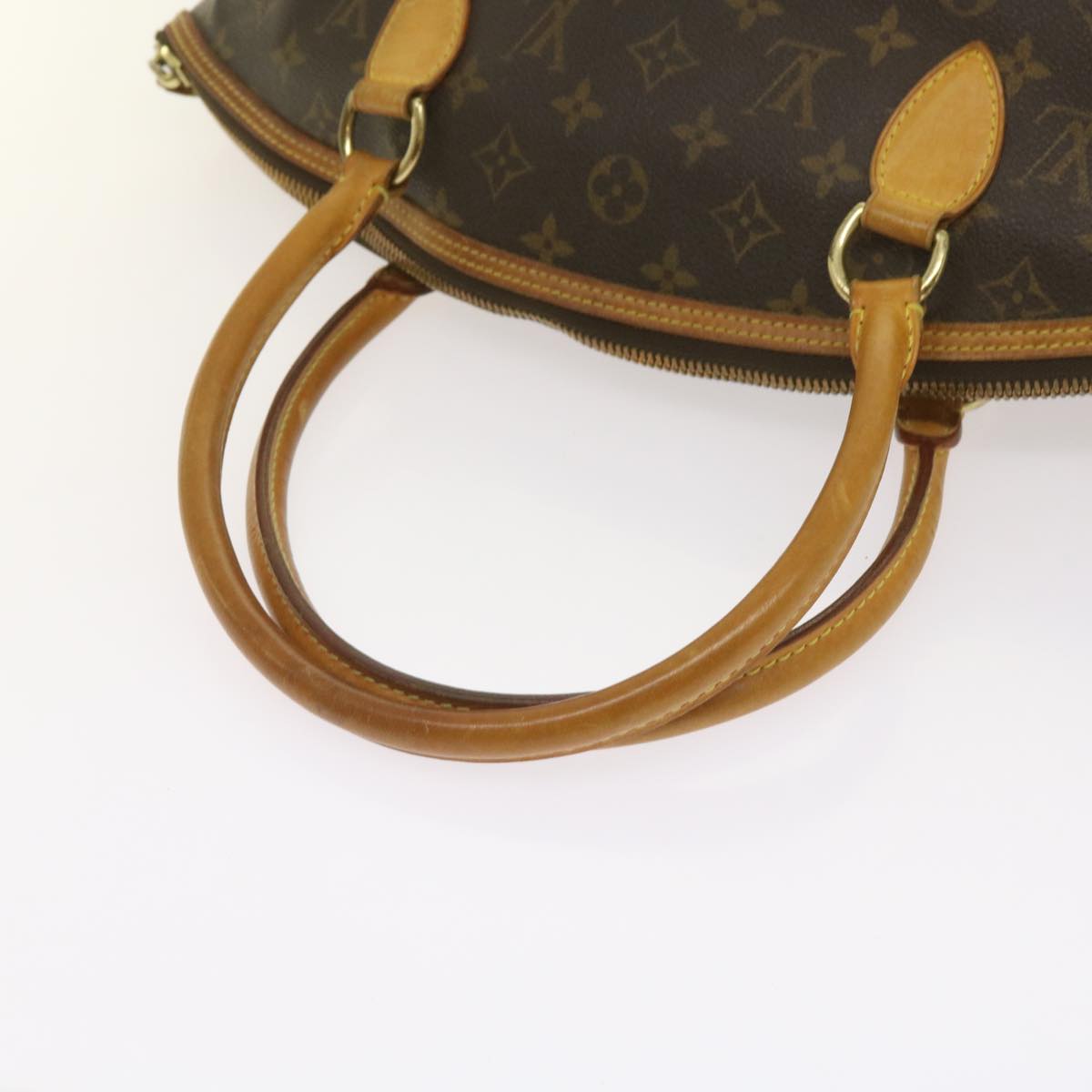 LOUIS VUITTON Monogram Lockit Horizontal Hand Bag M40104 LV Auth ep3328