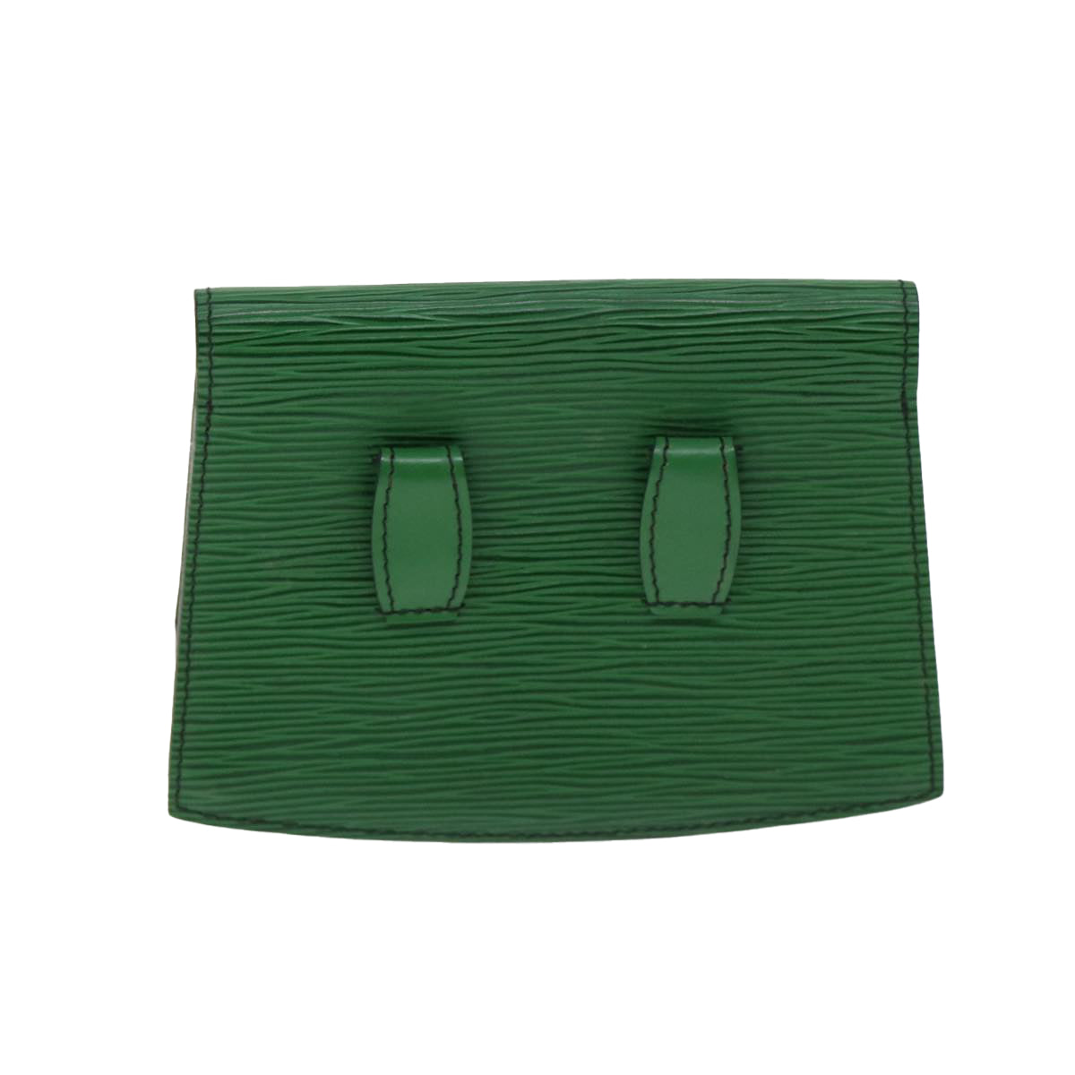 LOUIS VUITTON Epi Pochette Ceinture Tilshit Waist Bag Green M52604 Auth ep3394