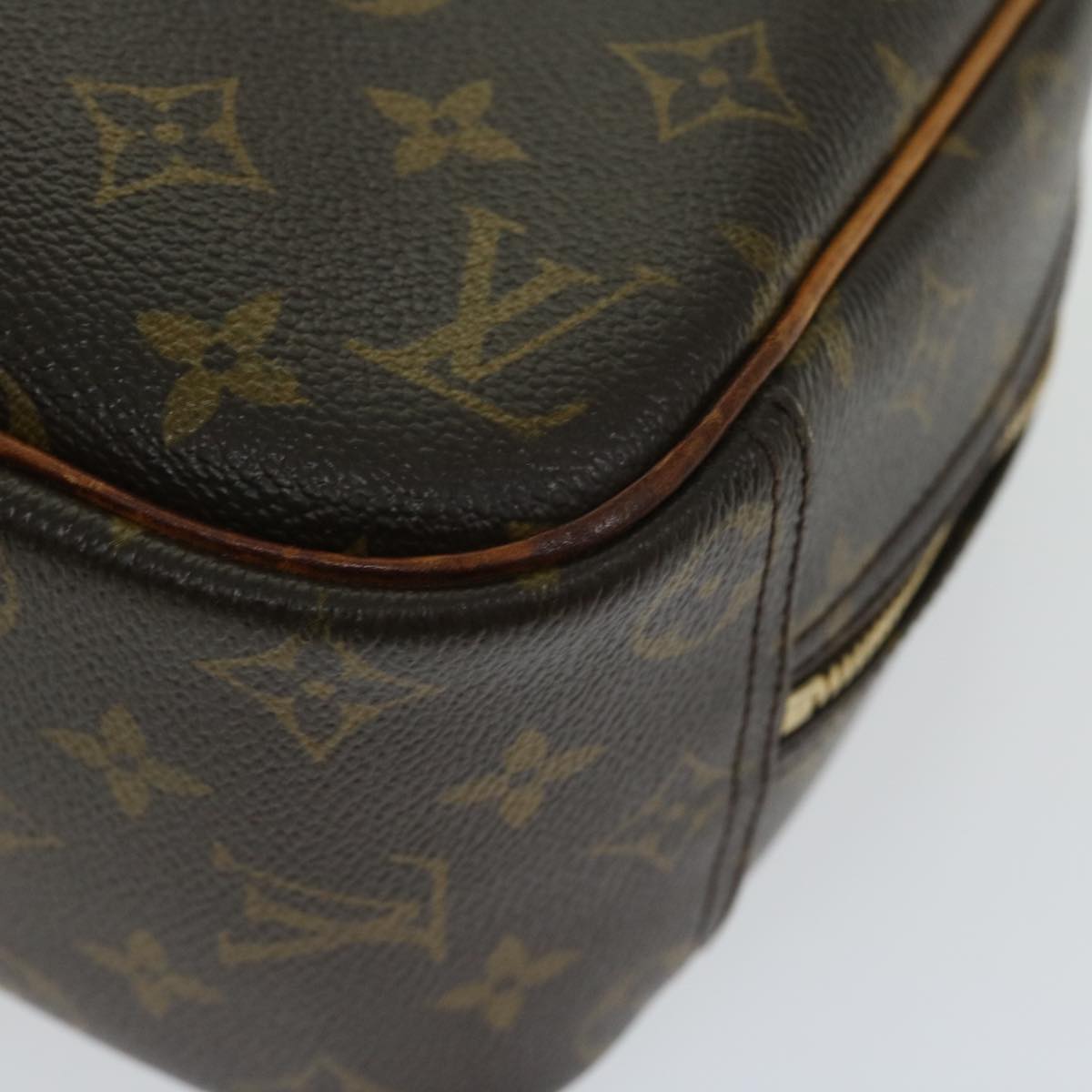 LOUIS VUITTON Monogram Trouville Hand Bag M42228 LV Auth ep3403