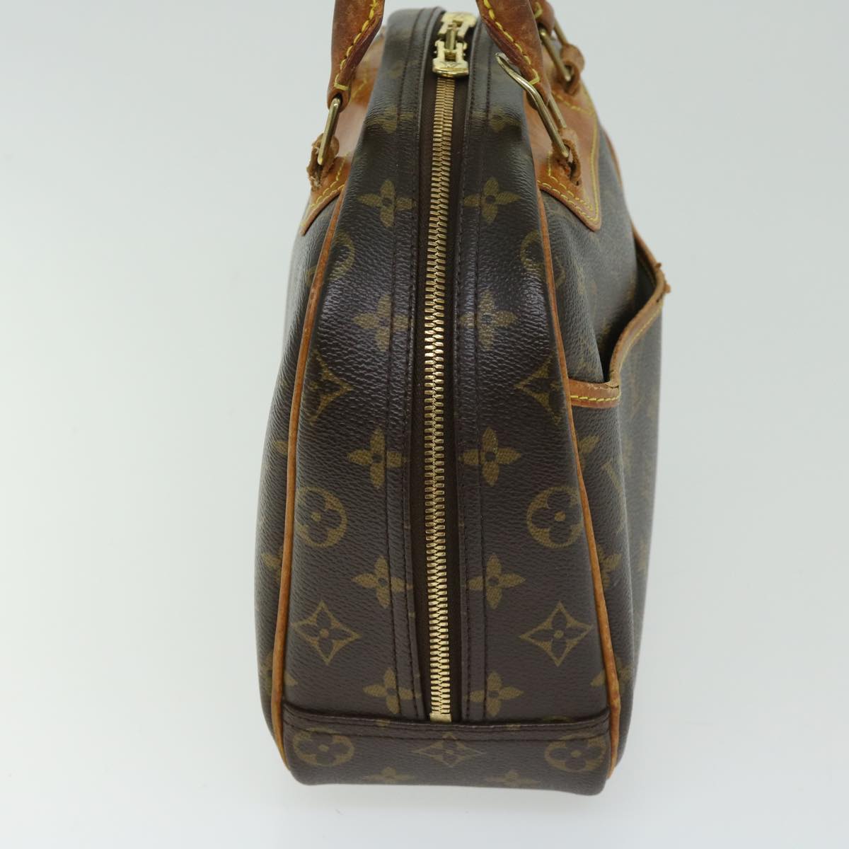 LOUIS VUITTON Monogram Trouville Hand Bag M42228 LV Auth ep3403