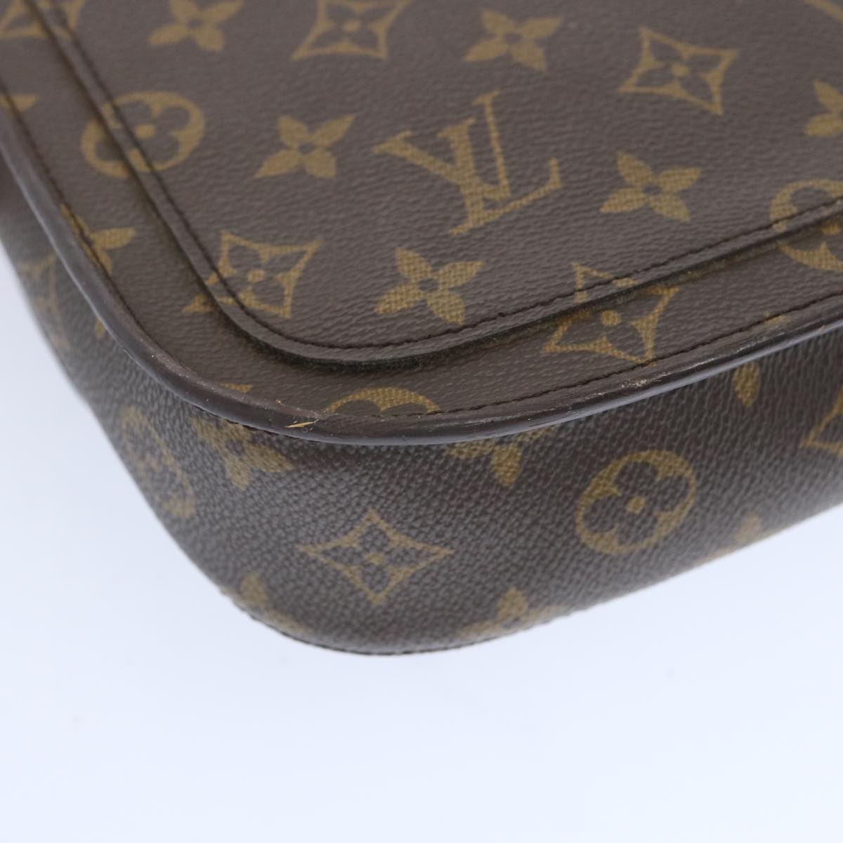 LOUIS VUITTON Monogram Saint Cloud MM Shoulder Bag M51243 LV Auth ep3409