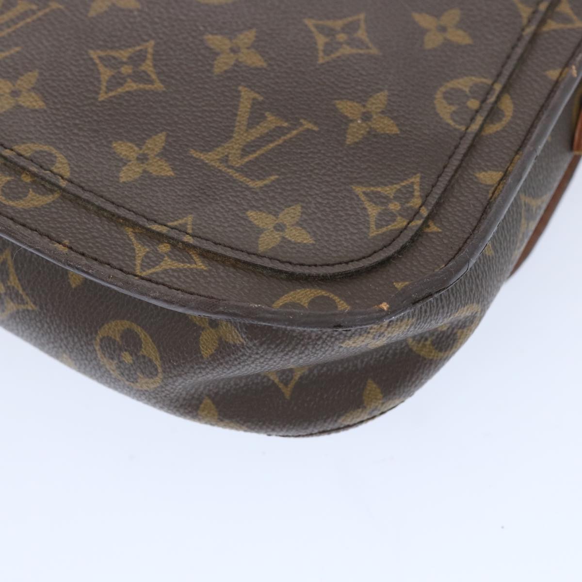 LOUIS VUITTON Monogram Saint Cloud MM Shoulder Bag M51243 LV Auth ep3409