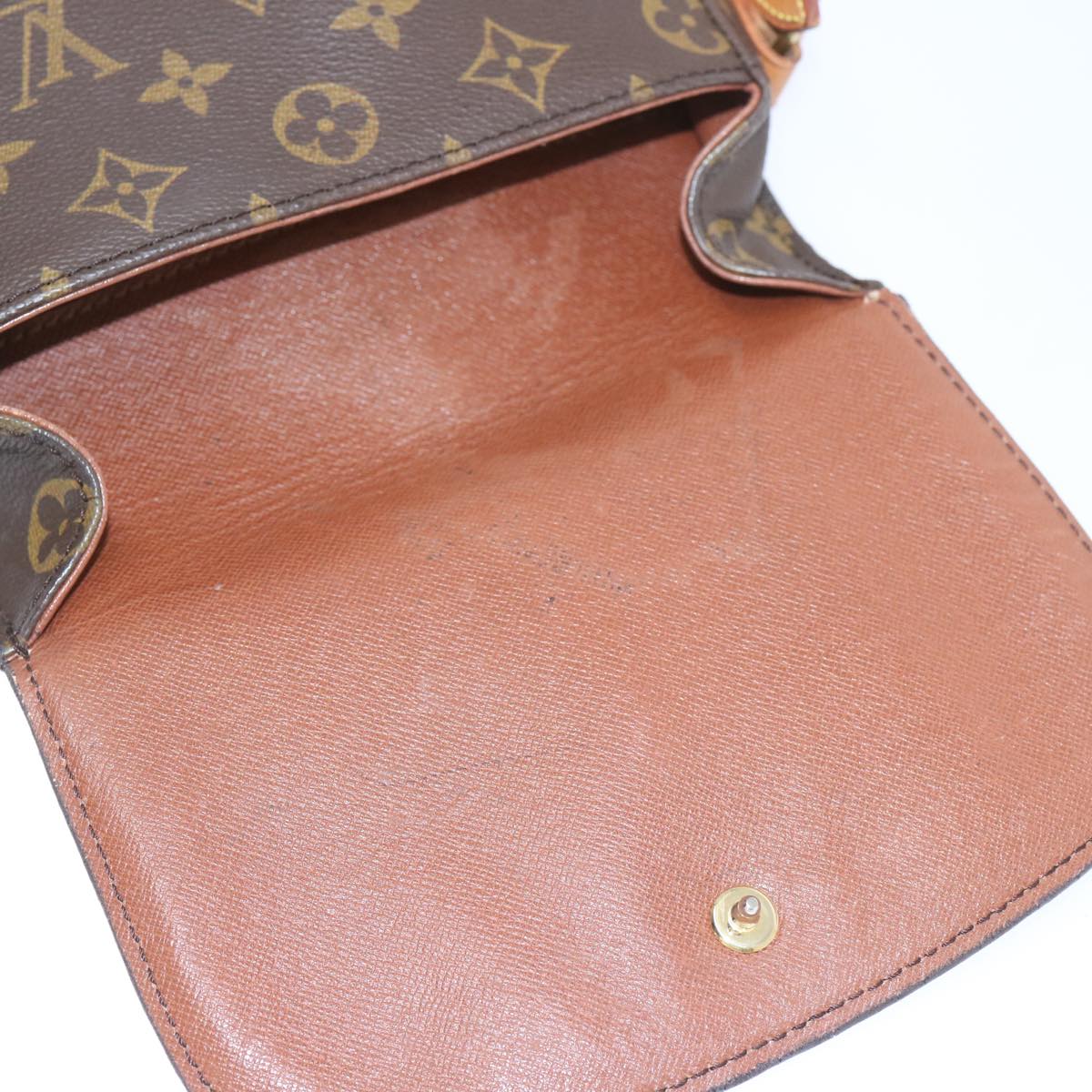 LOUIS VUITTON Monogram Saint Cloud MM Shoulder Bag M51243 LV Auth ep3409