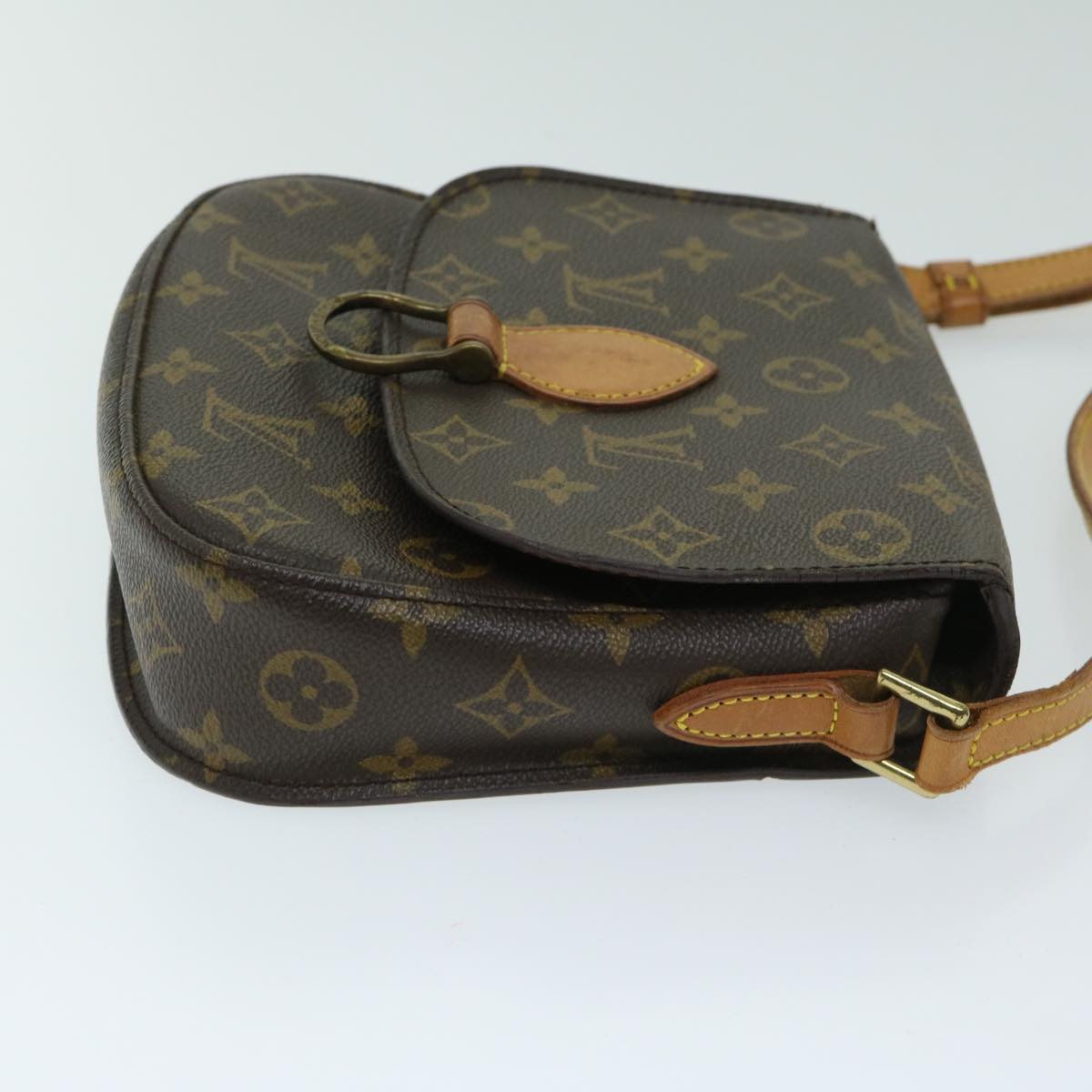 LOUIS VUITTON Monogram Saint Cloud MM Shoulder Bag M51243 LV Auth ep3409