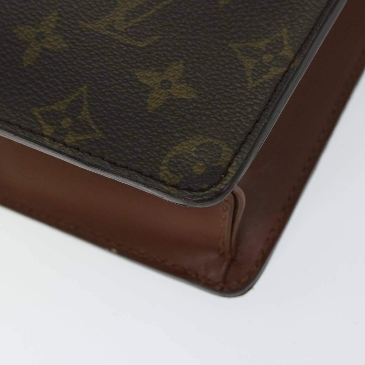 LOUIS VUITTON Monogram Pochette Homme Clutch Bag M51795 LV Auth ep3416