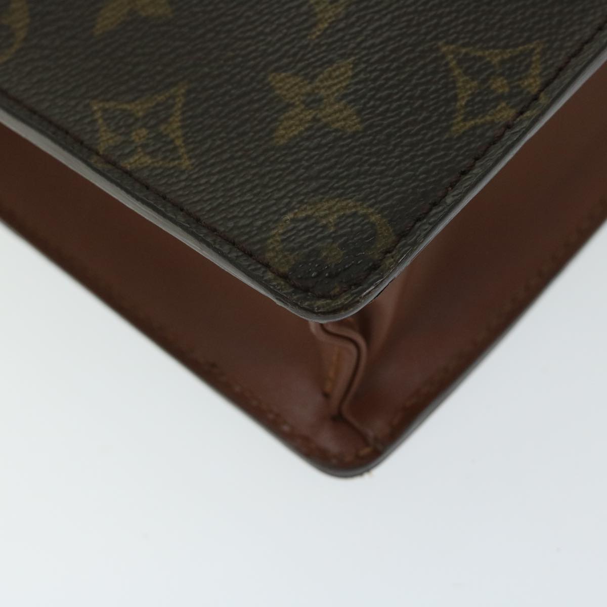 LOUIS VUITTON Monogram Pochette Homme Clutch Bag M51795 LV Auth ep3416