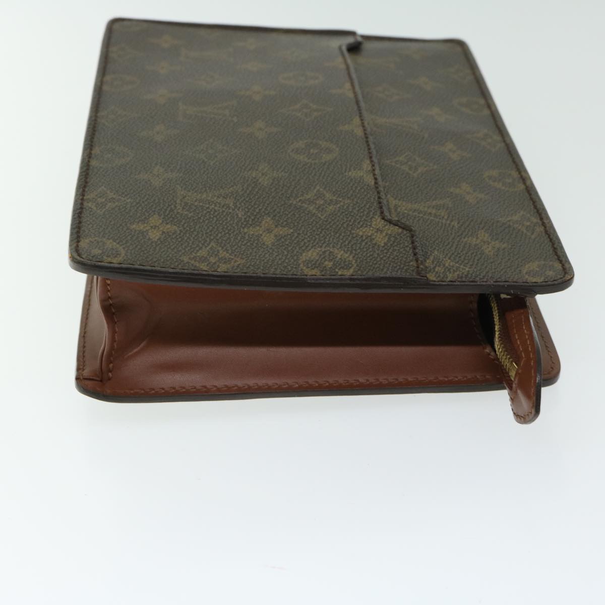 LOUIS VUITTON Monogram Pochette Homme Clutch Bag M51795 LV Auth ep3416