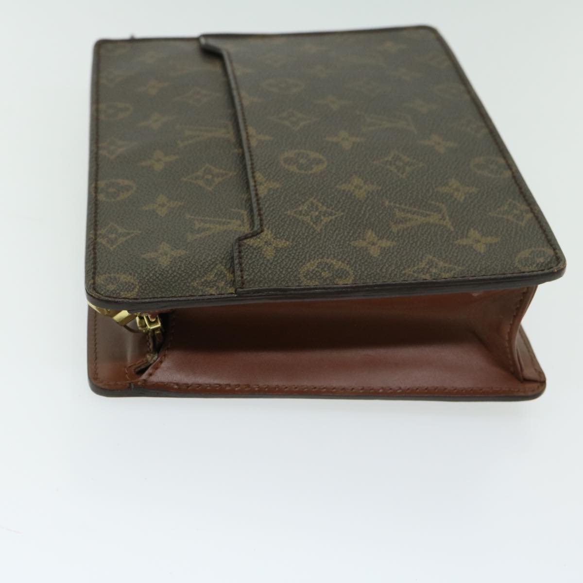 LOUIS VUITTON Monogram Pochette Homme Clutch Bag M51795 LV Auth ep3416