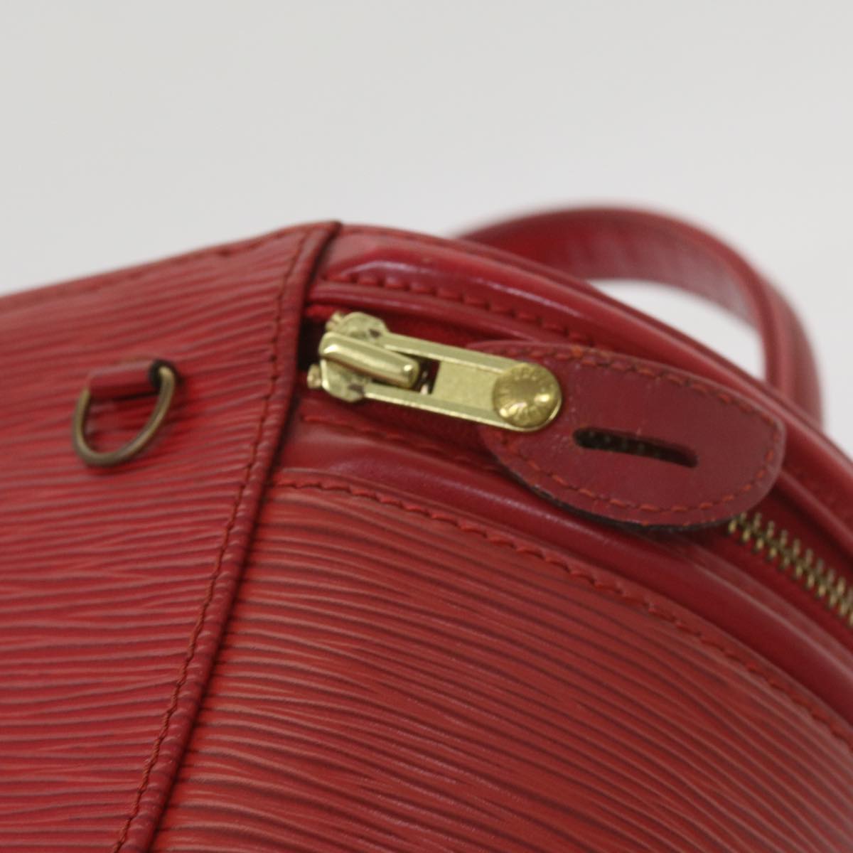 LOUIS VUITTON Epi Cannes Hand Bag Red M48037 LV Auth ep3429