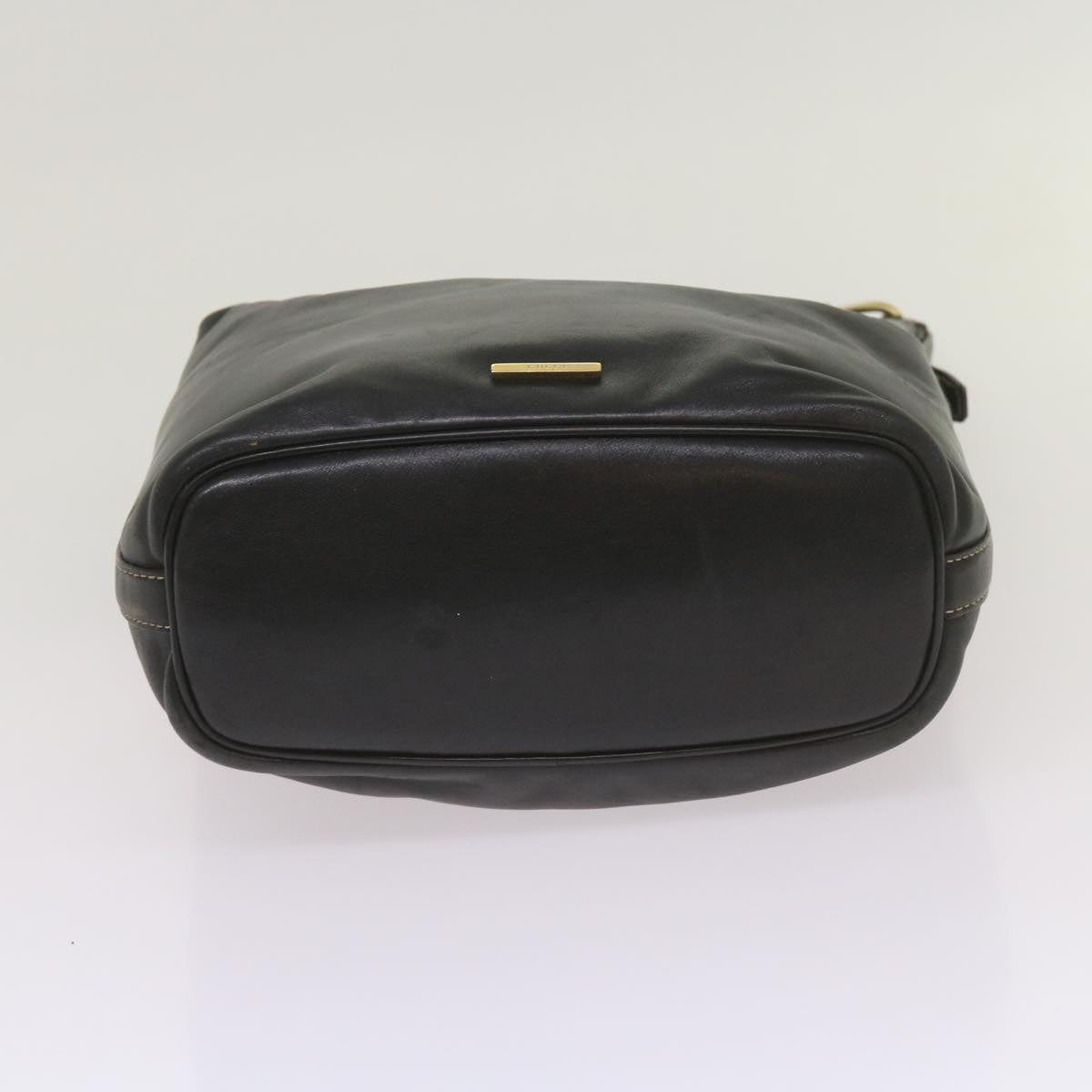 GUCCI Shoulder Bag Leather Black 001 4283 Auth ep3441