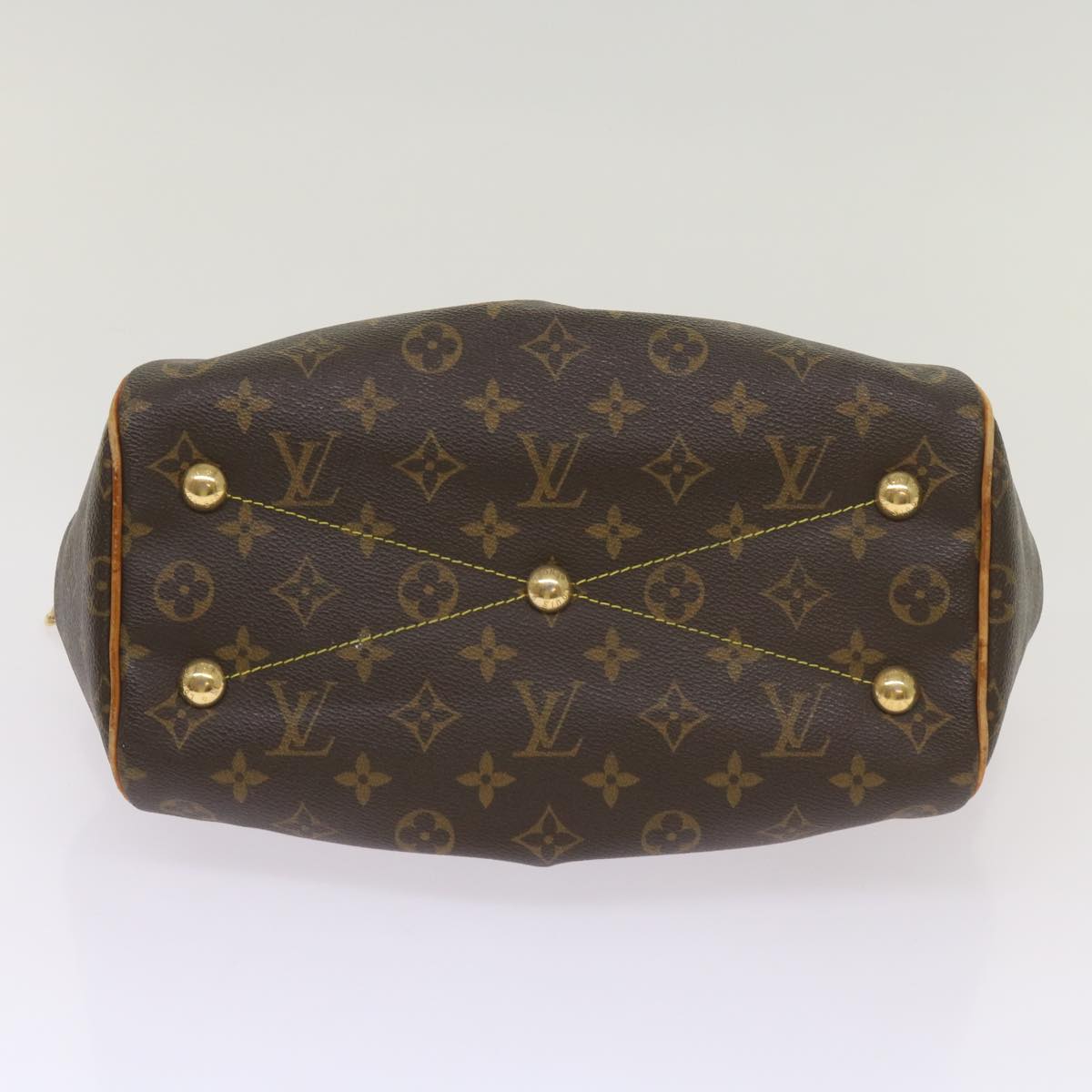 LOUIS VUITTON Monogram Tivoli PM Hand Bag M40143 LV Auth ep3448