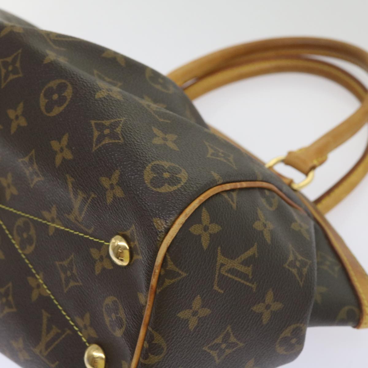 LOUIS VUITTON Monogram Tivoli PM Hand Bag M40143 LV Auth ep3448