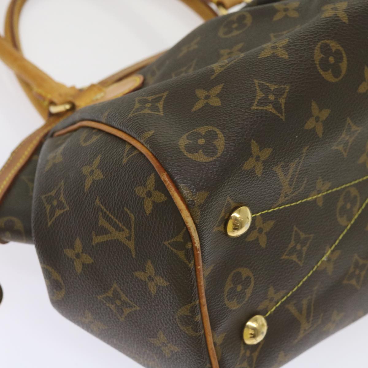 LOUIS VUITTON Monogram Tivoli PM Hand Bag M40143 LV Auth ep3448