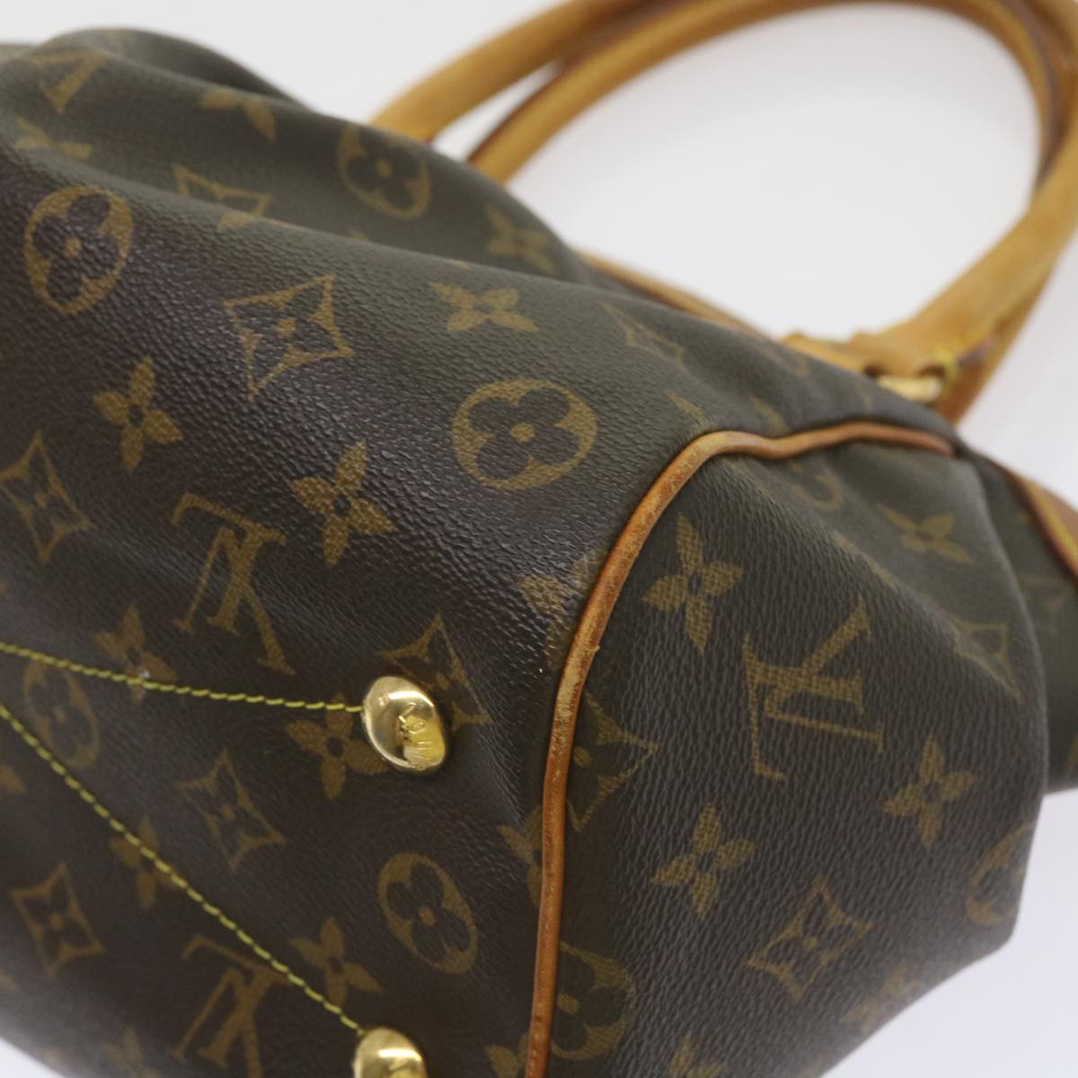 LOUIS VUITTON Monogram Tivoli PM Hand Bag M40143 LV Auth ep3448