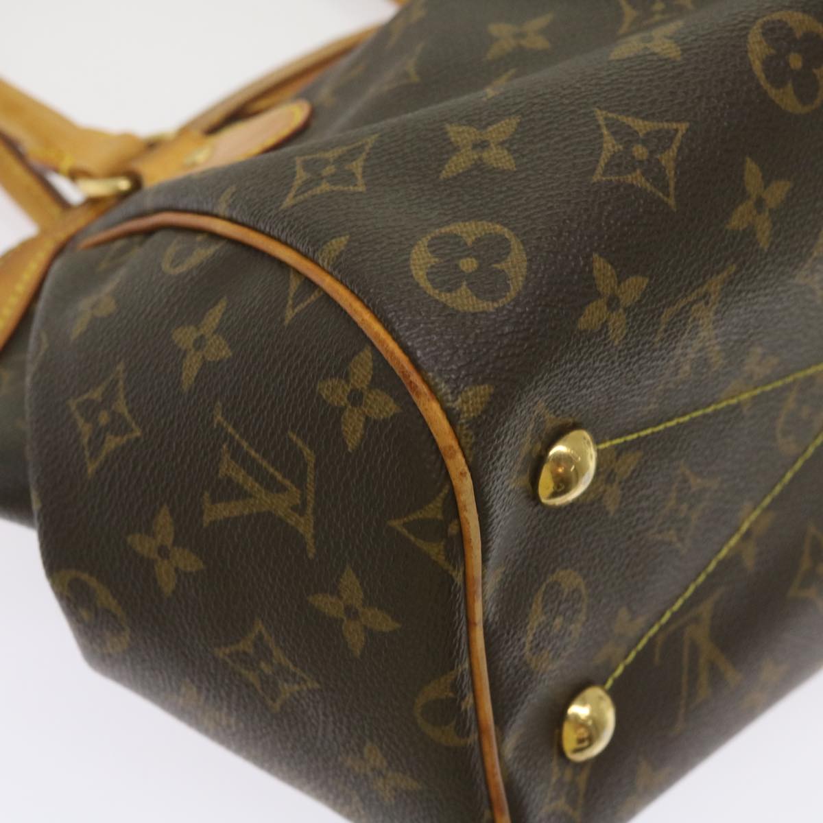 LOUIS VUITTON Monogram Tivoli PM Hand Bag M40143 LV Auth ep3448