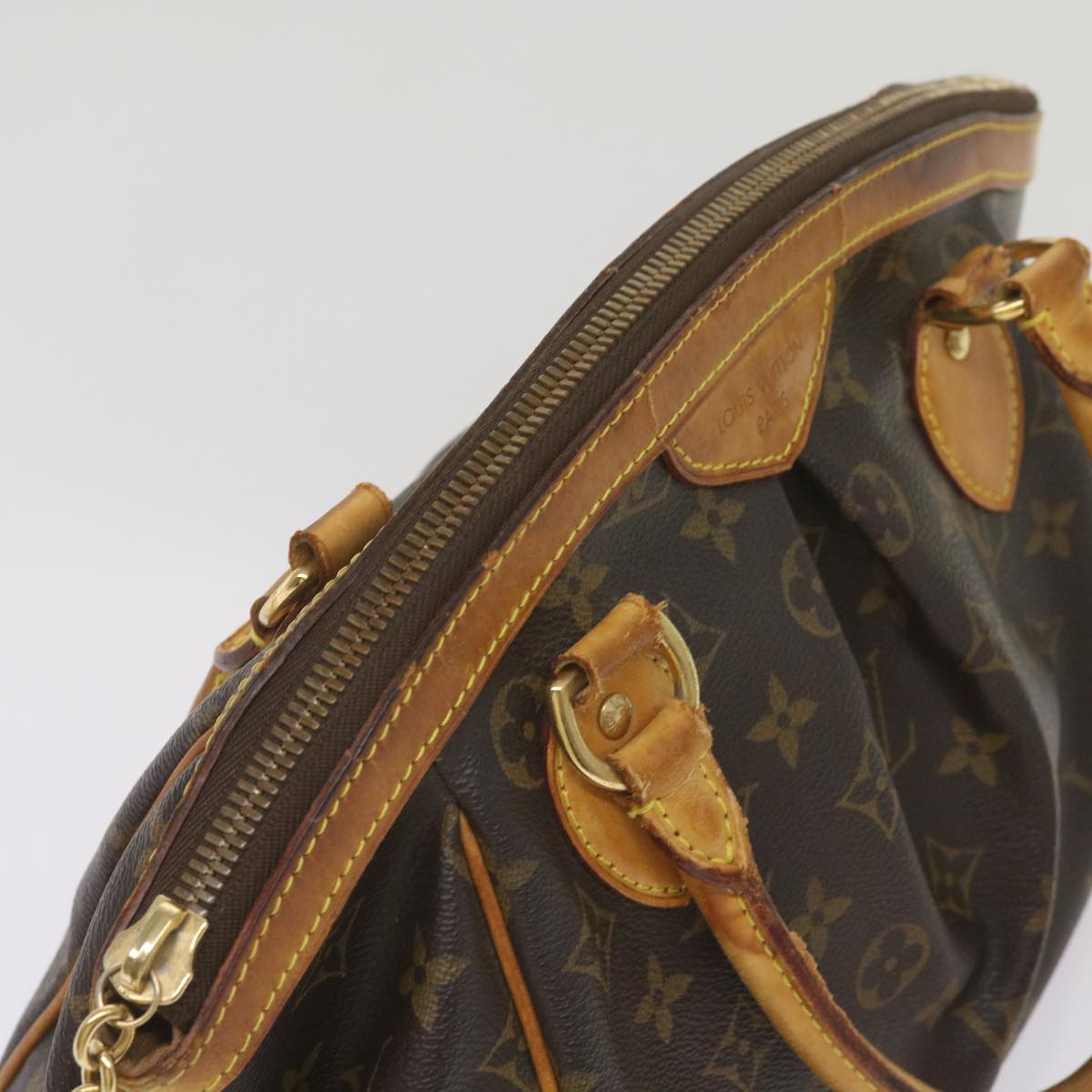 LOUIS VUITTON Monogram Tivoli PM Hand Bag M40143 LV Auth ep3448