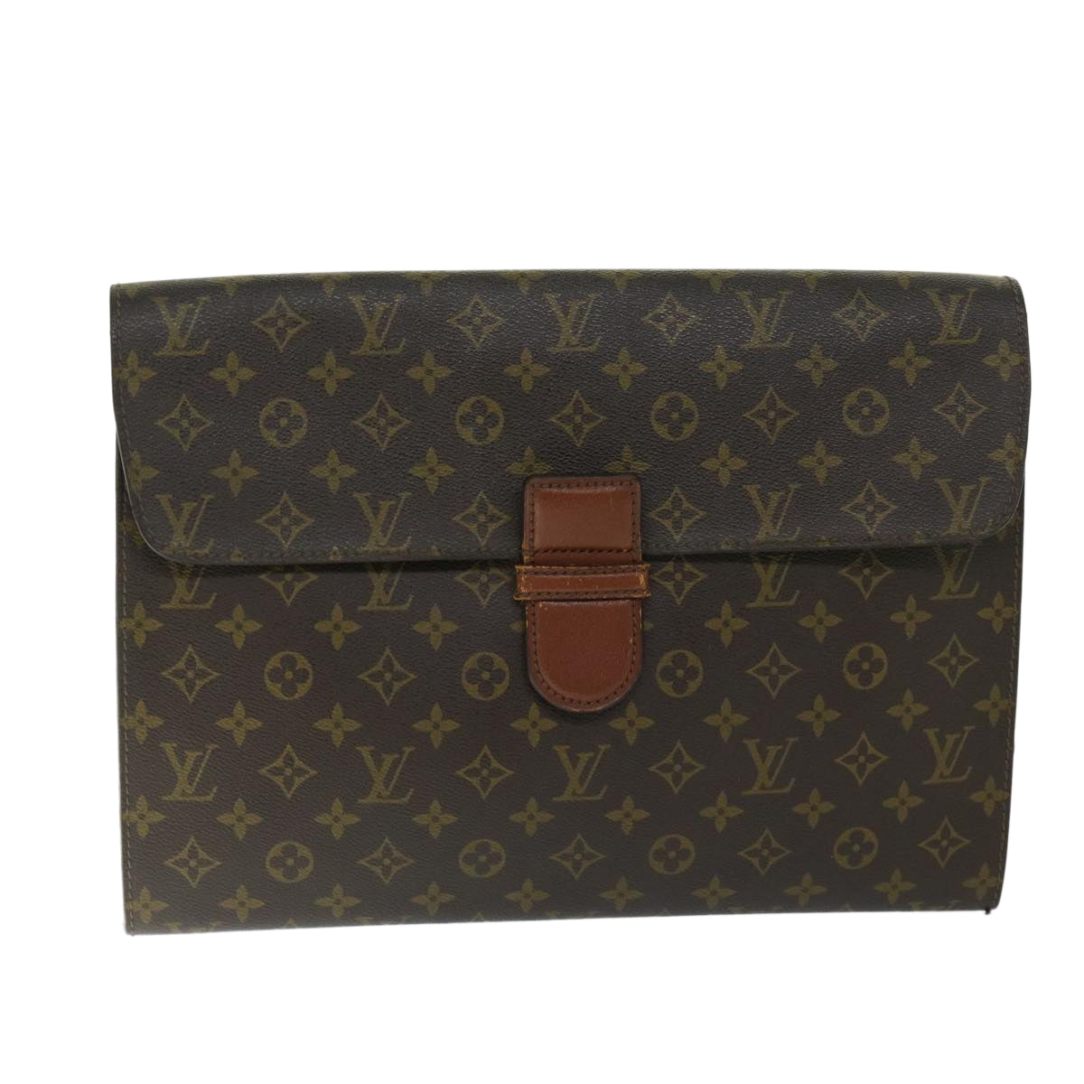 LOUIS VUITTON Monogram Posh Ministor Briefcase M53445 LV Auth ep3449