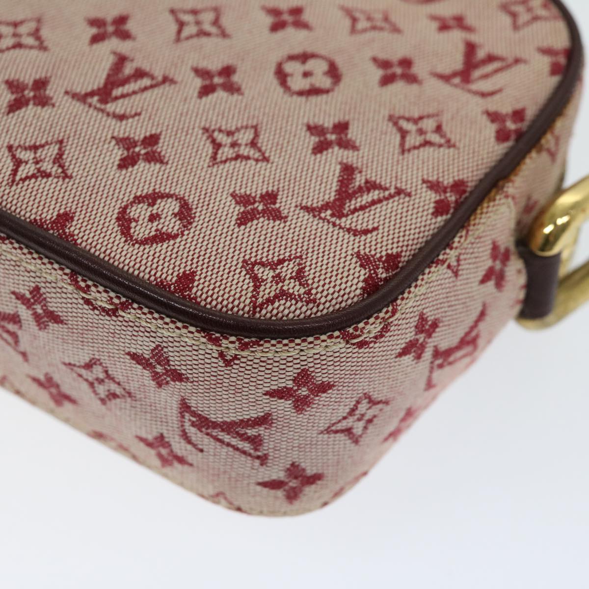 LOUIS VUITTON Monogram Mini Juliet MM Shoulder Bag Red M92219 LV Auth ep3500