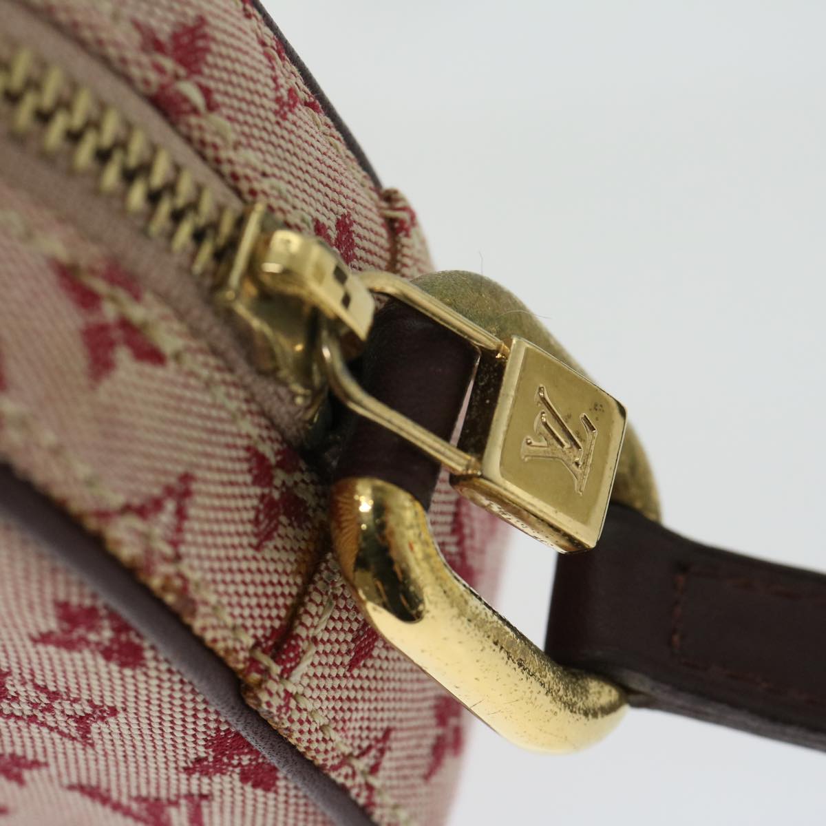 LOUIS VUITTON Monogram Mini Juliet MM Shoulder Bag Red M92219 LV Auth ep3500